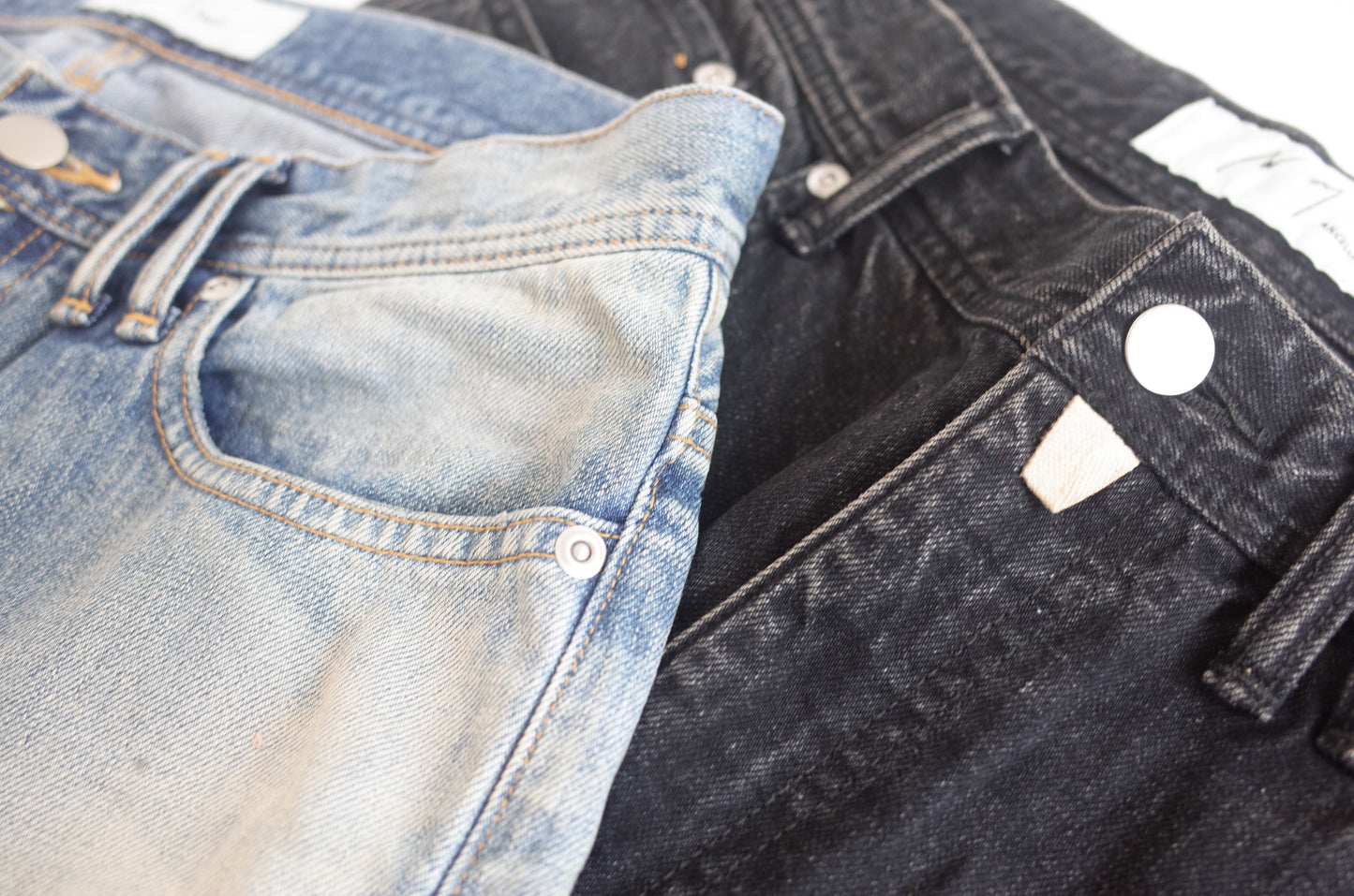 INDIGO STRAIGHT 5P DENIM PANTS