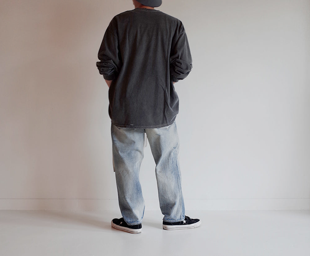 GOES AGING LS T-SHIRT(RED)