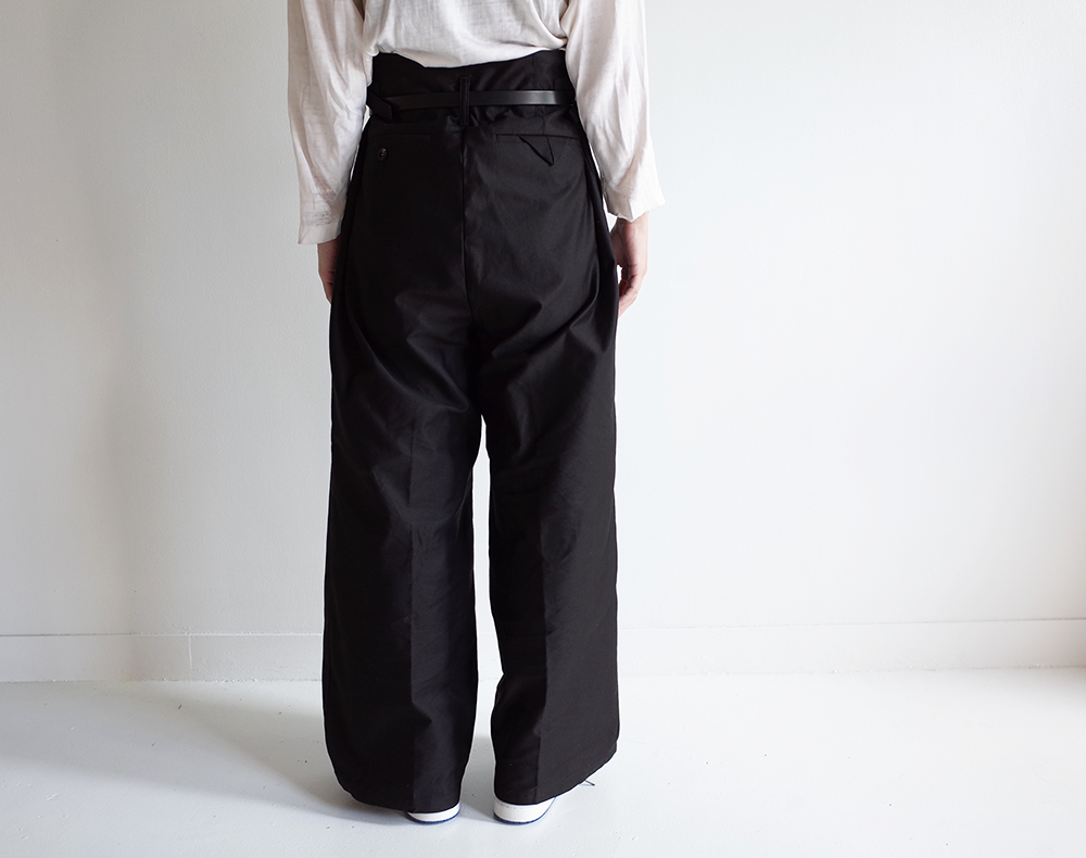 MOLESKIN LONG LENGTH PANTS (BLACK)