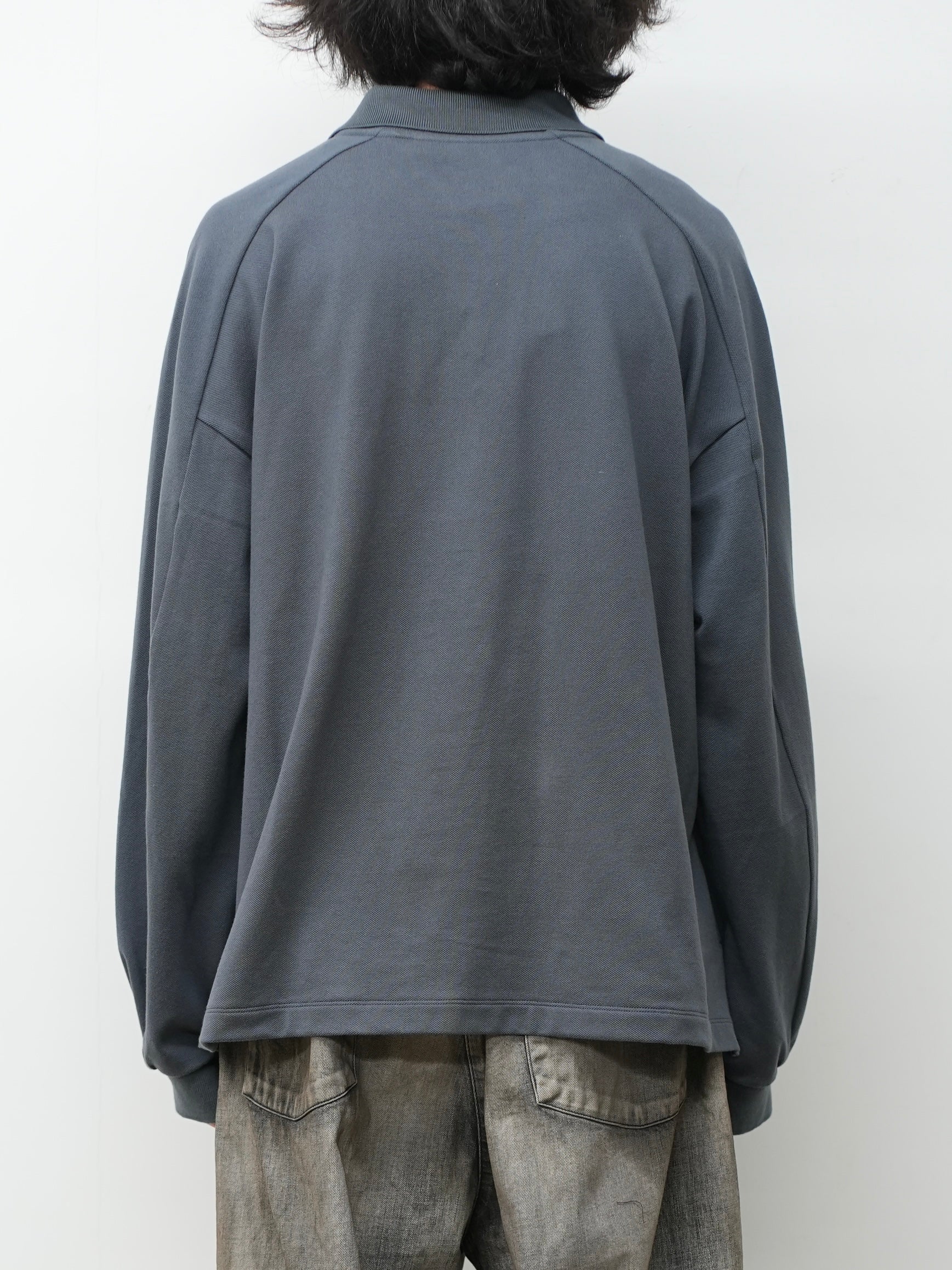 L/S POLO(GRAY) – ANCELLM