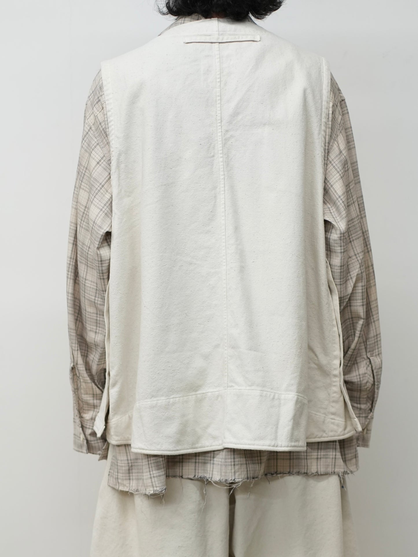 C/R DUCK UTILITY VEST(WHITE)