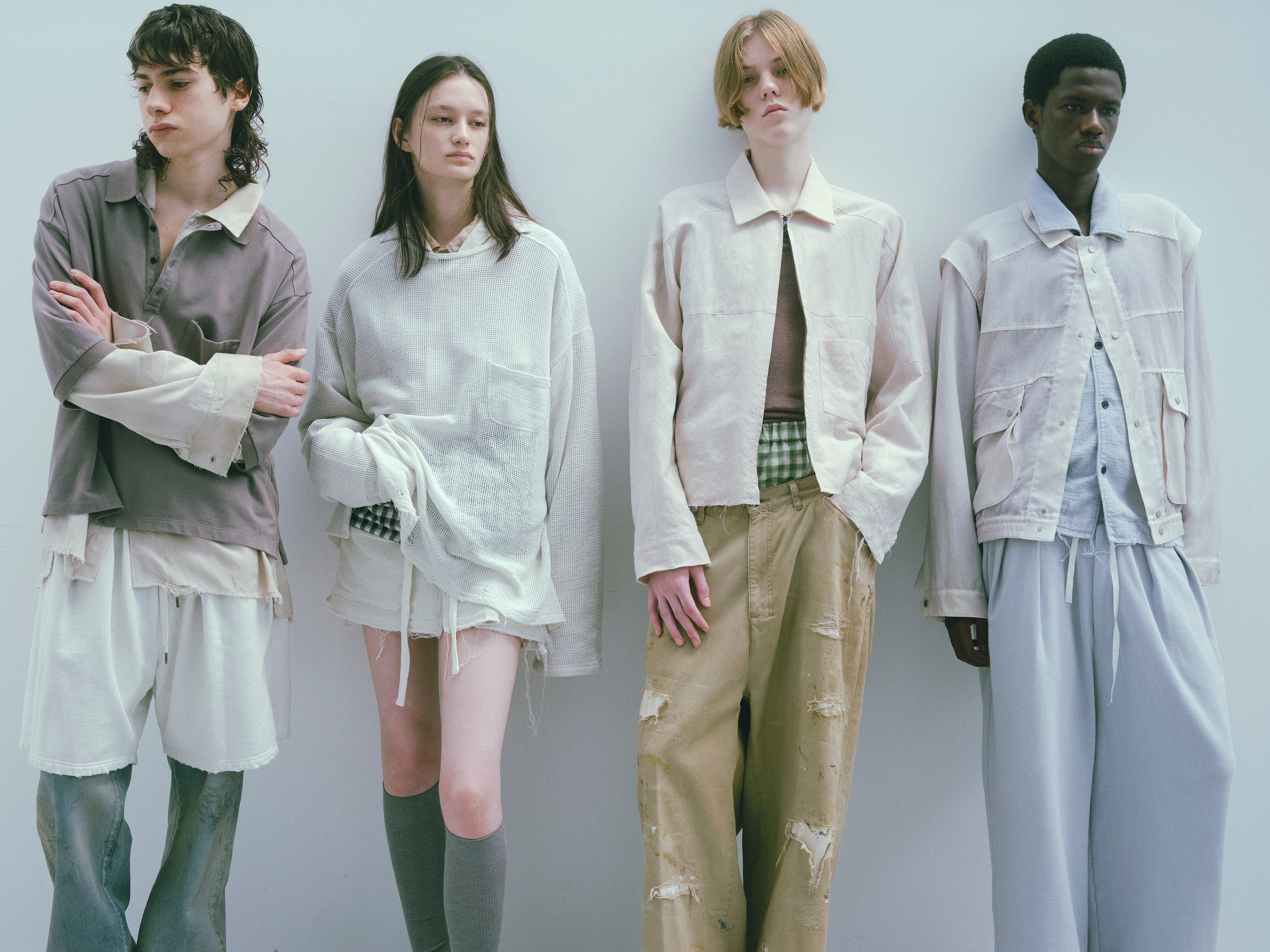 ANCELLM/exclusive SWEAT SNAP JACKET EX 【公式通販】