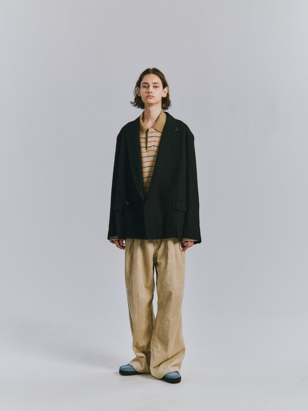 DOUBLE TAILORED JACKET(BLACK)