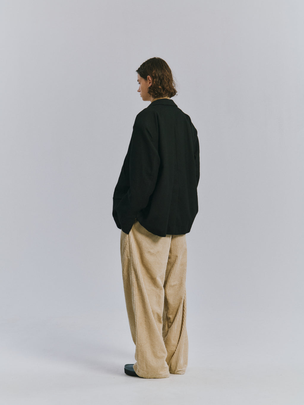 DOUBLE TAILORED JACKET(BLACK)