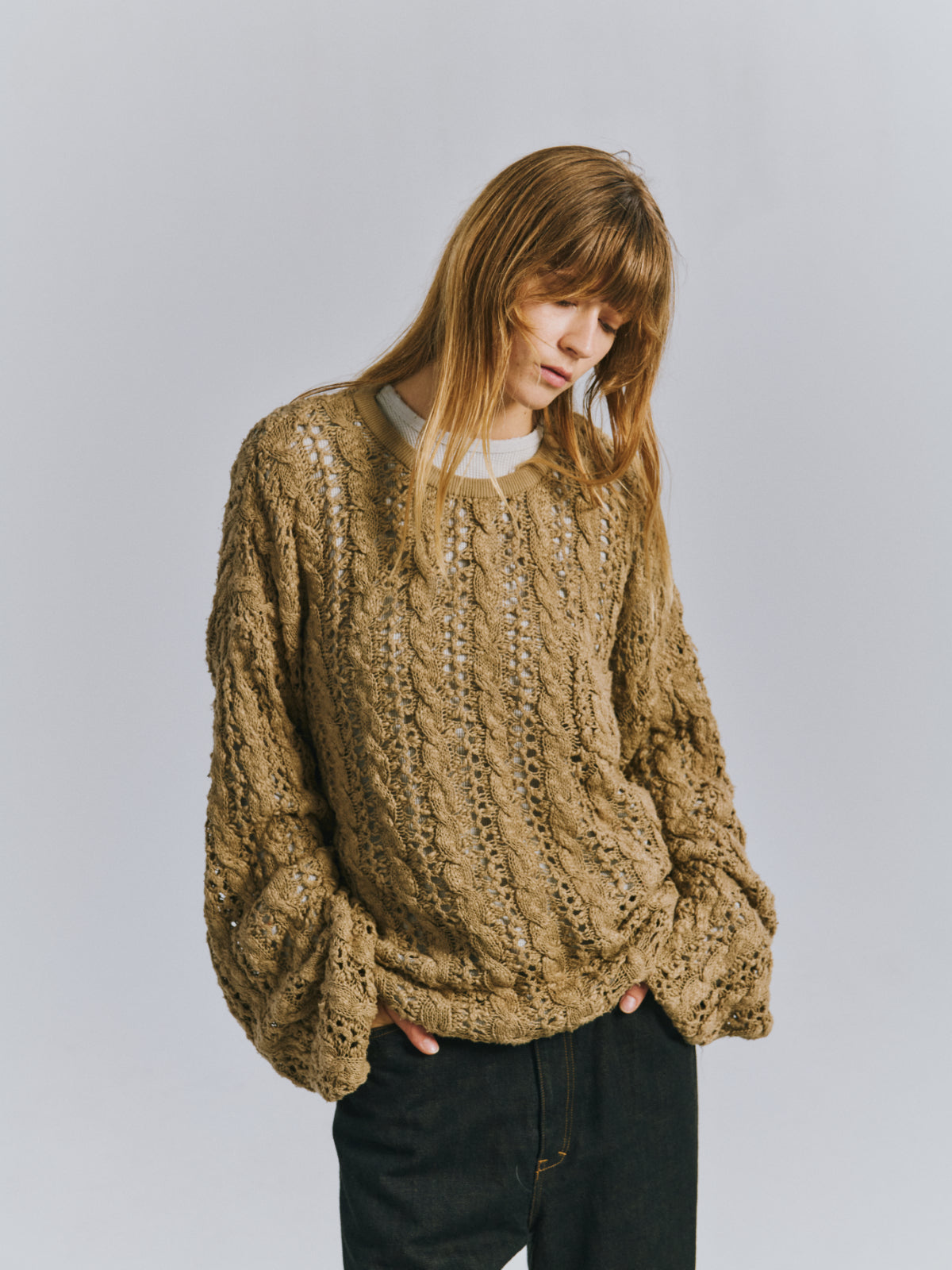 MESH KNIT(BEIGE) – ANCELLM