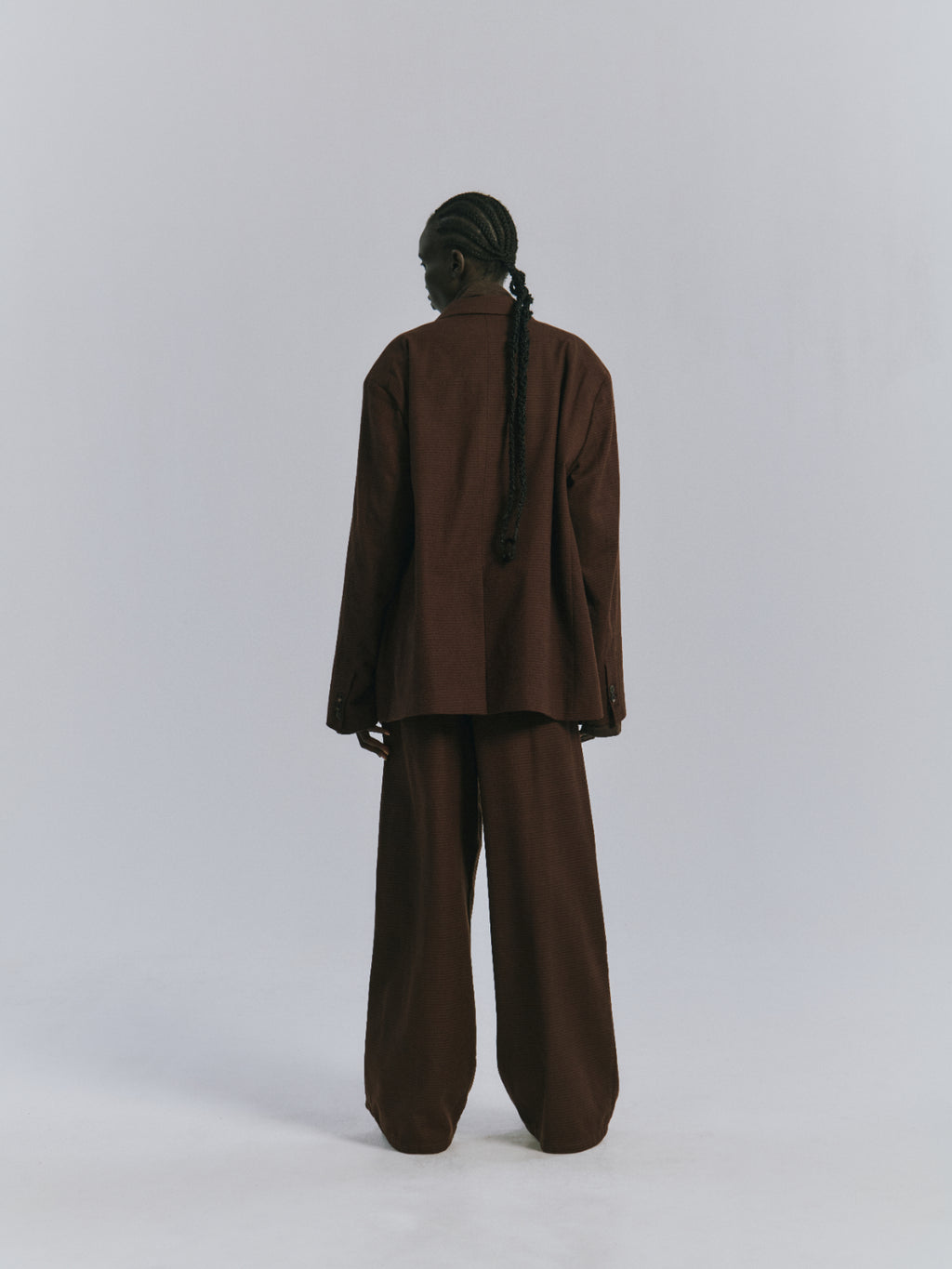 DOUBLE TAILORED JACKET(GRAPH CHECK)