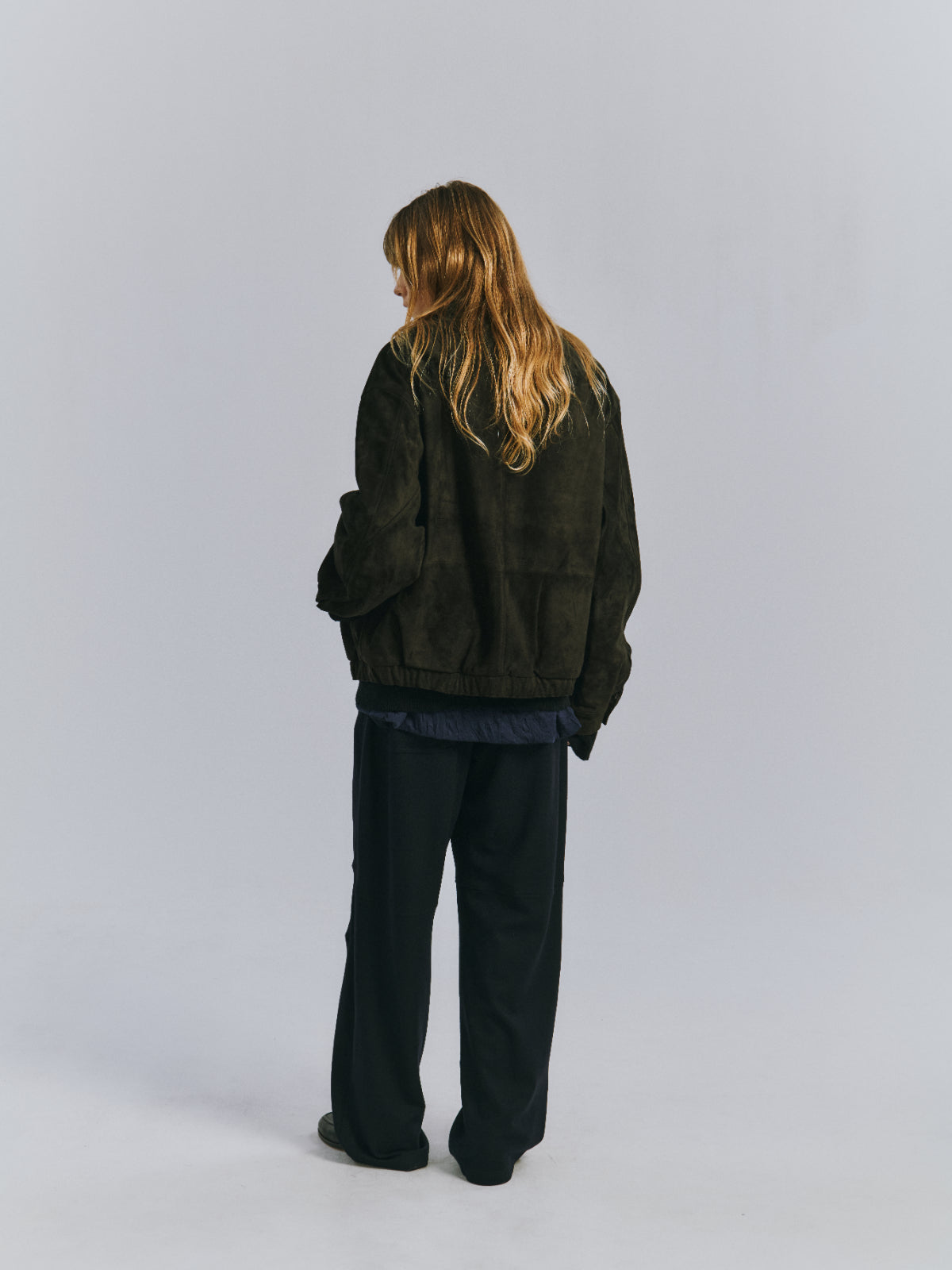 GEEP TUCK JACKET(BLACK)