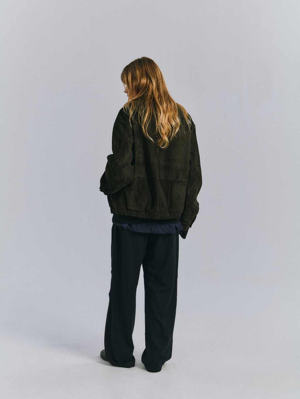 GEEP TUCK JACKET(BLACK)