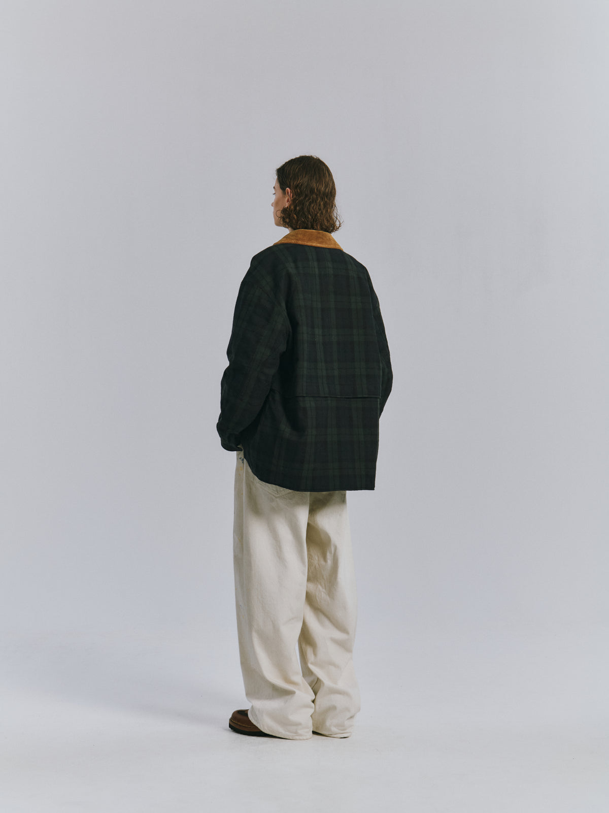 CHECK HALF JACKET(HOUNDSTOOTH)