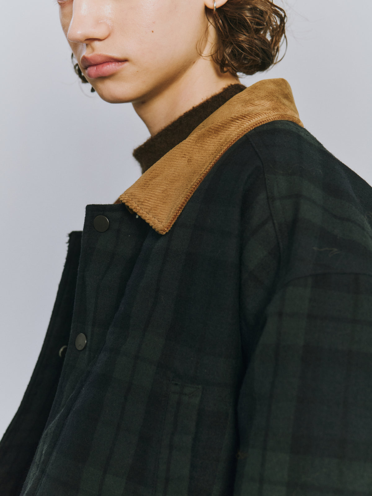 CHECK HALF JACKET(HOUNDSTOOTH)