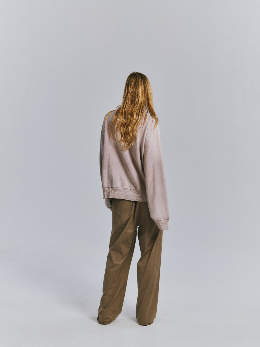 CUT GATHER EASY PANTS(BEIGE)
