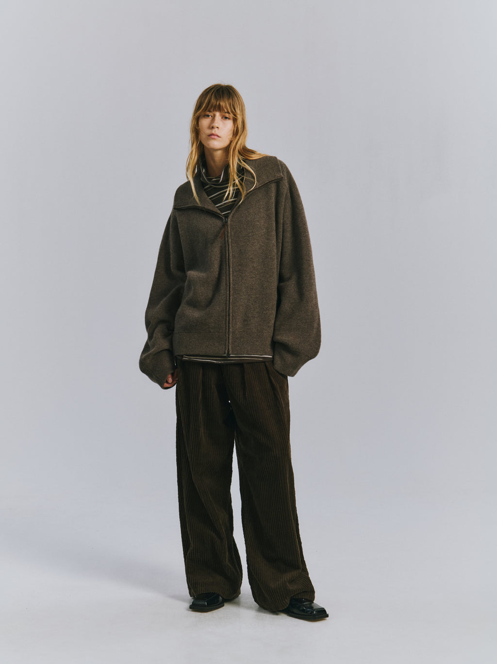 DRIVERS KNIT(BLACK)