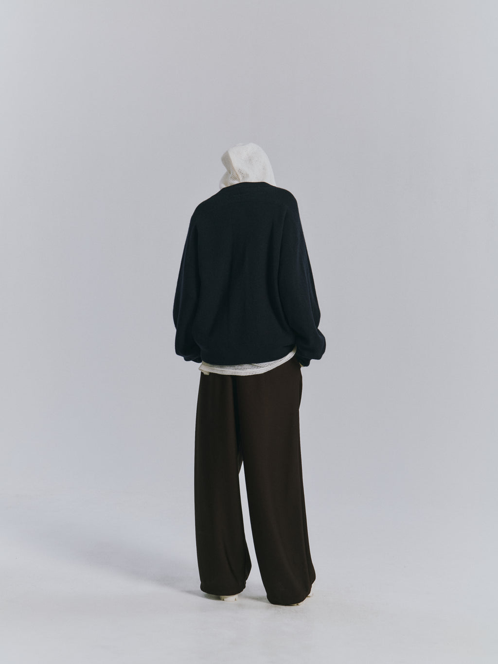 MILANO RIB SLACKS(BLACK)