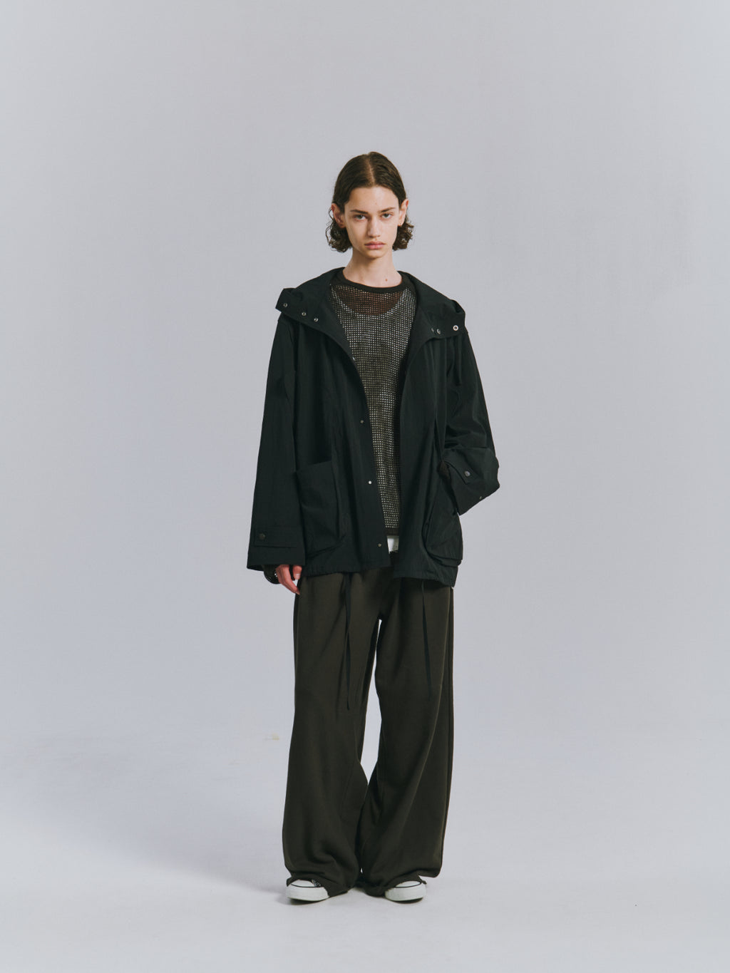 SWEAT SLACKS(CHARCOAL)