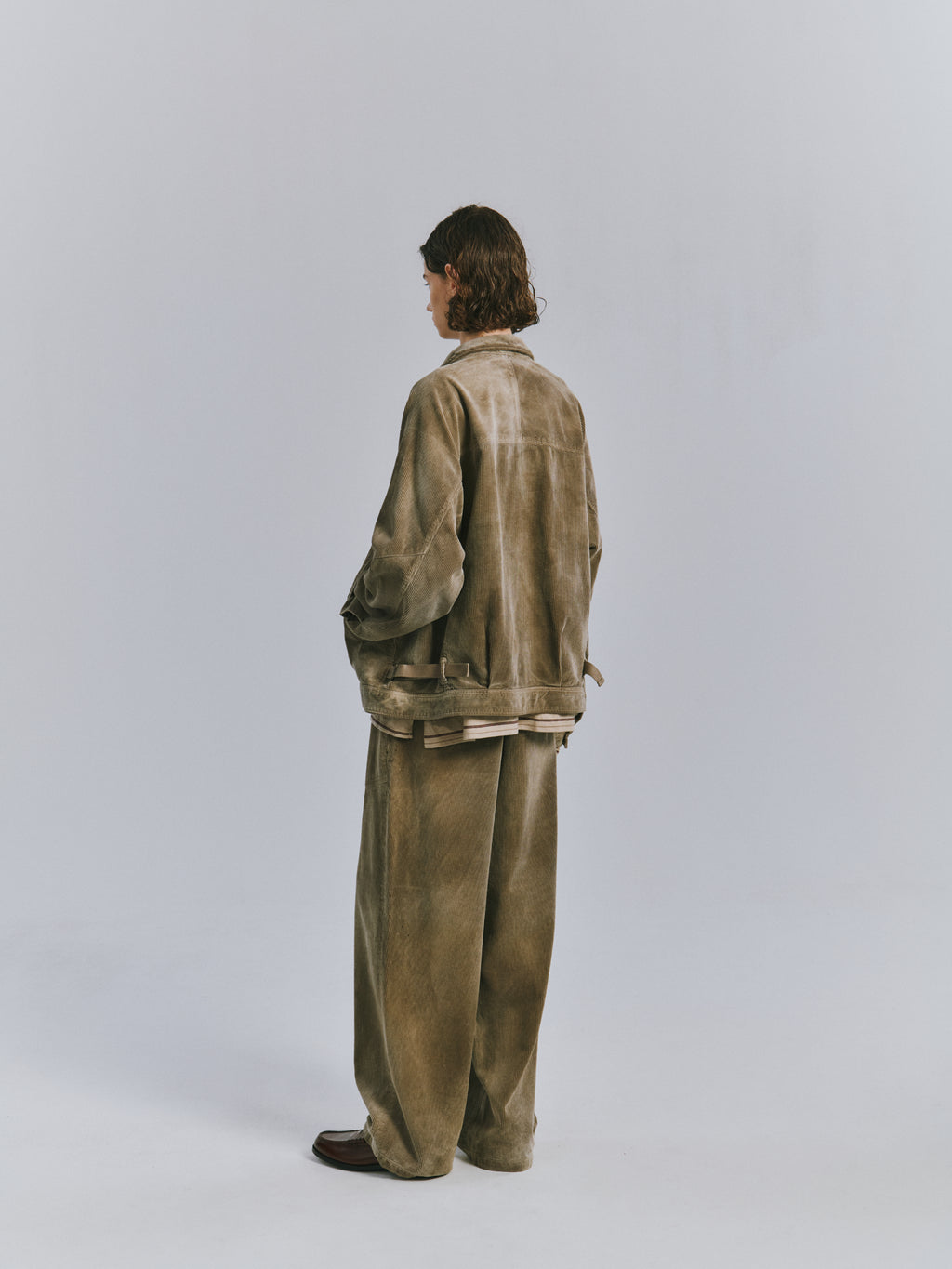 AGING CORDUROY JACKET(BLACK)