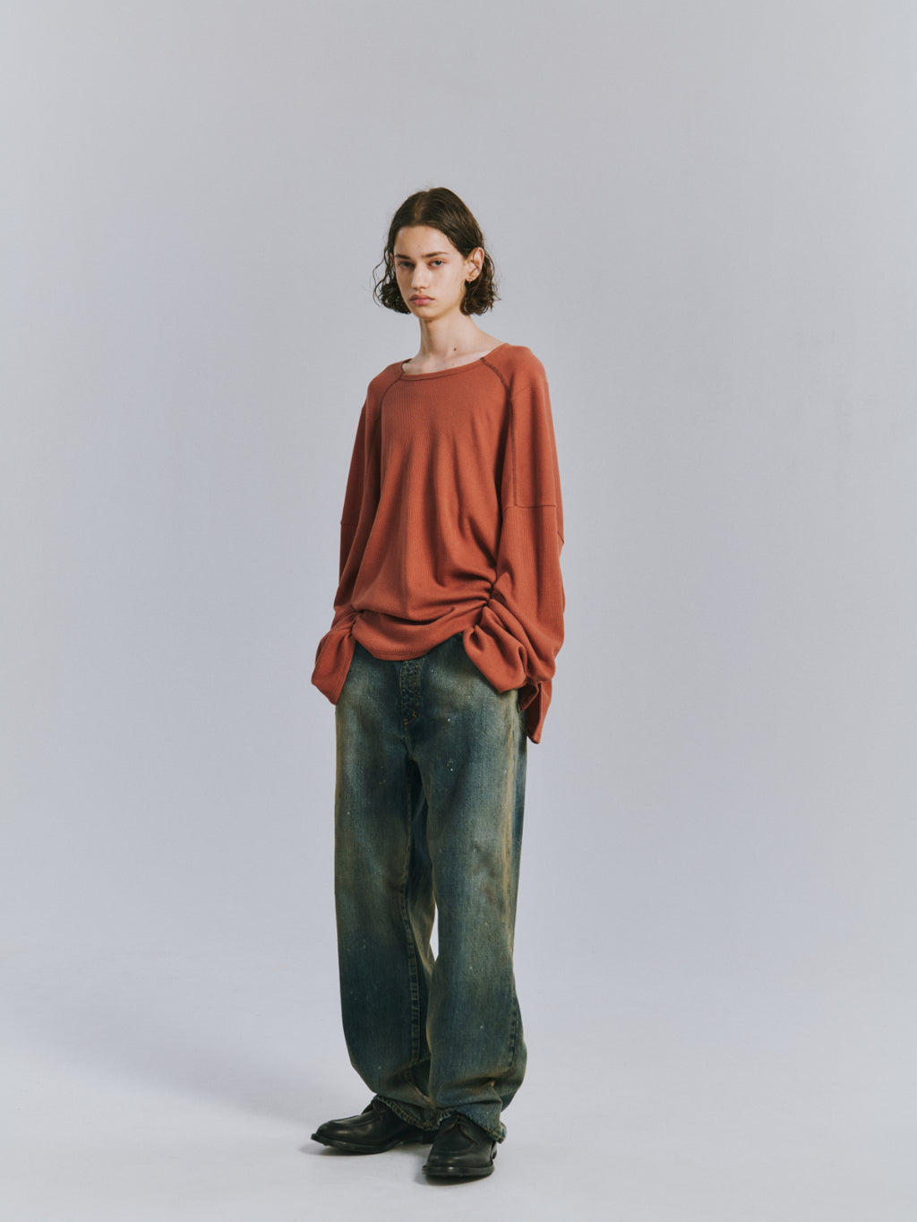 C/CA LS T-SHIRT(ORANGE)