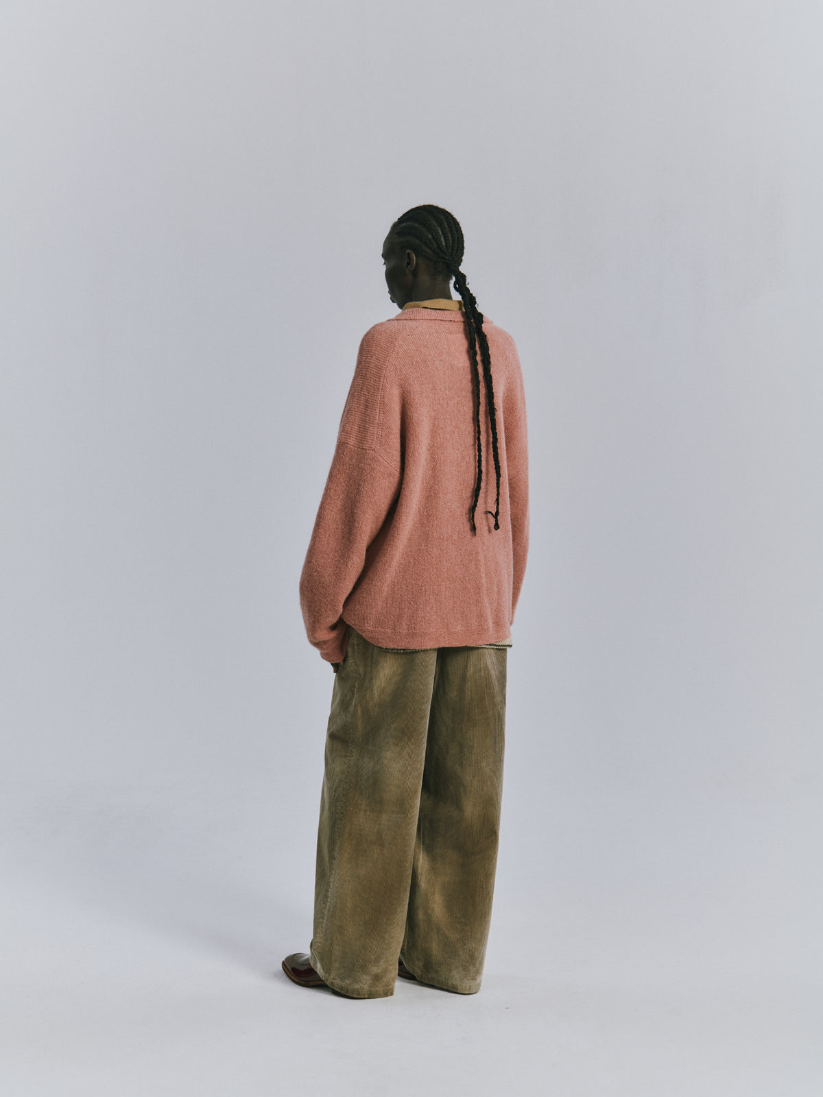 KNIT SHIRT(CAMEL)