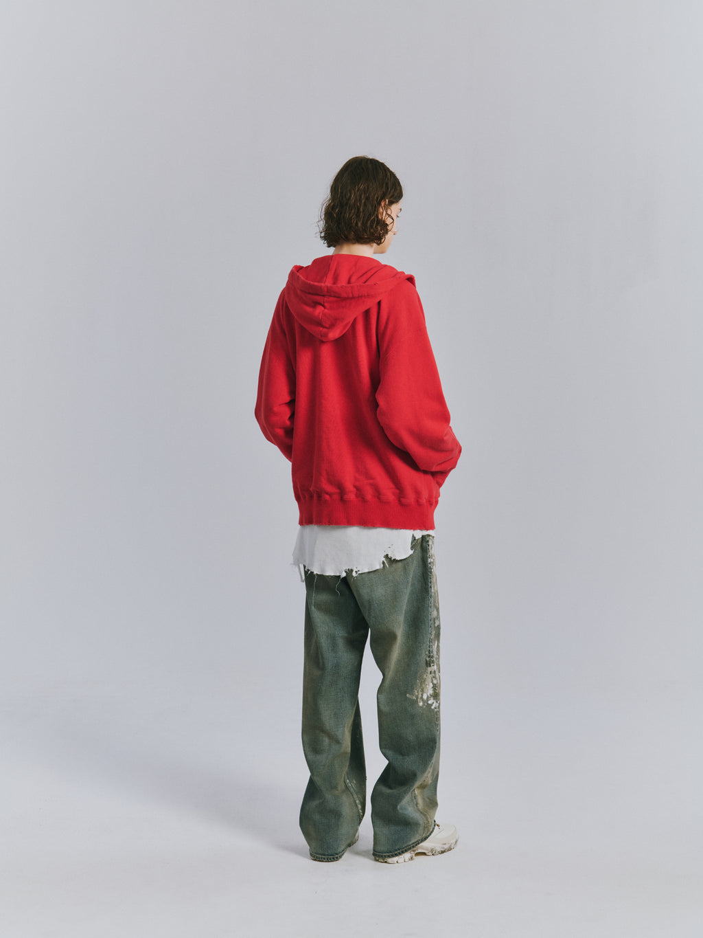 ZIP UP HOODIE(BLACK)