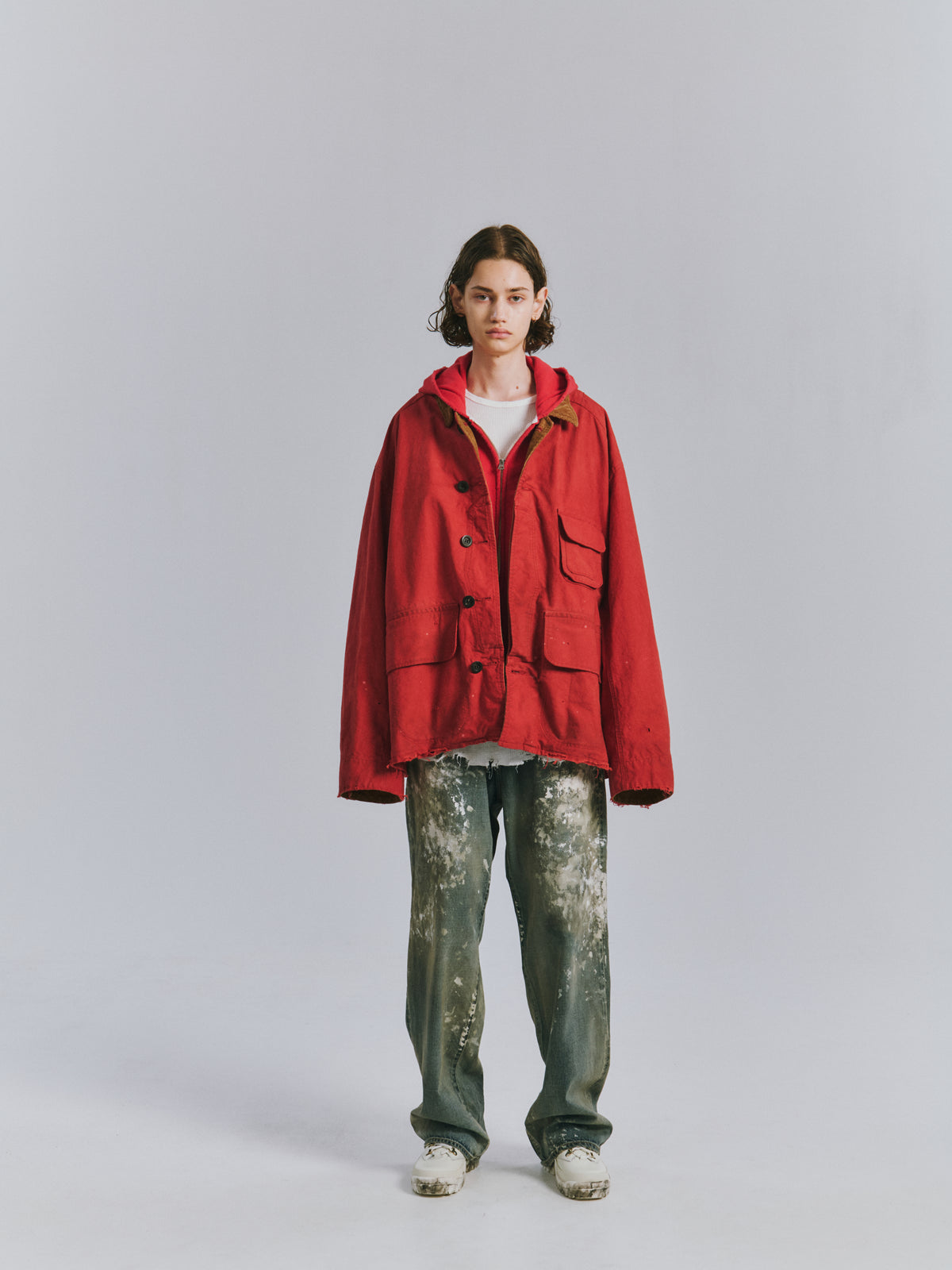 REVERSIBLE WORK JACKET(CAMEL)