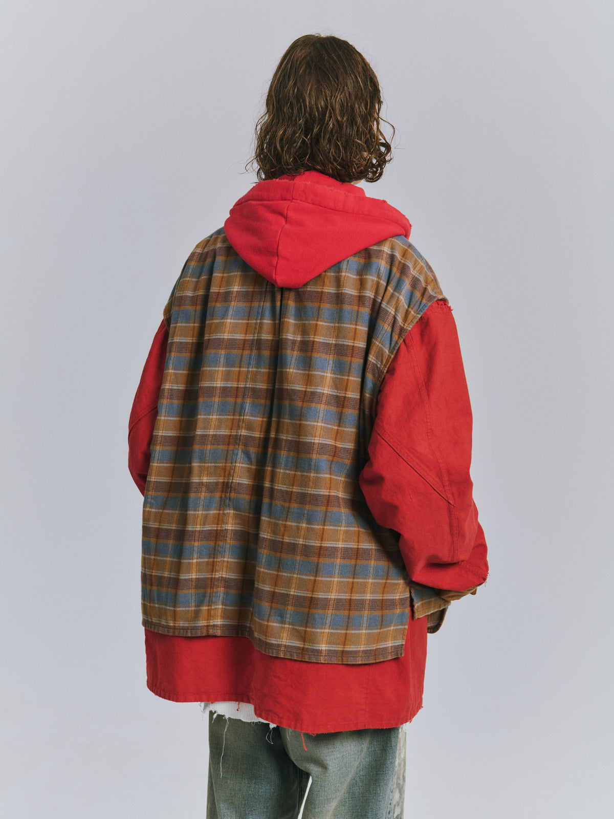 REVERSIBLE WORK JACKET(RED)