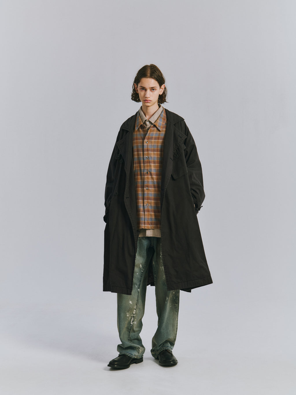 AGING COTTON M.C COAT(BEIGE)