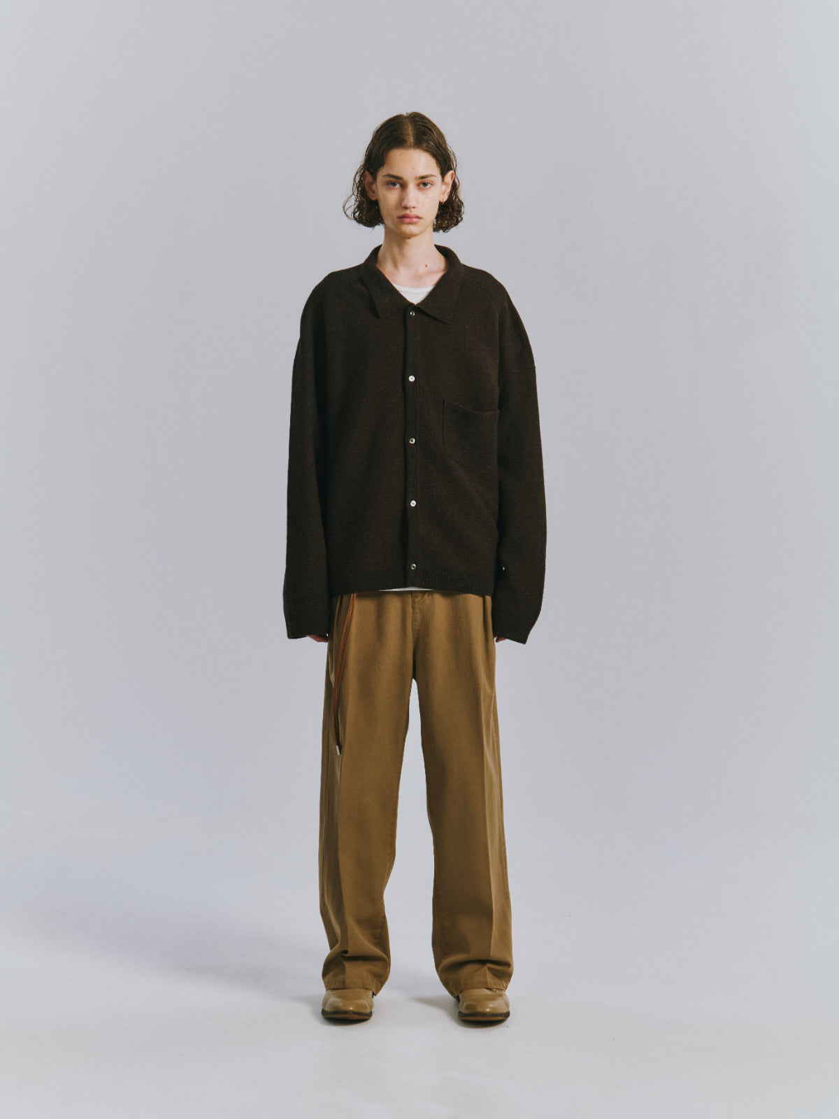 W/C AGING SLACKS(BEIGE)