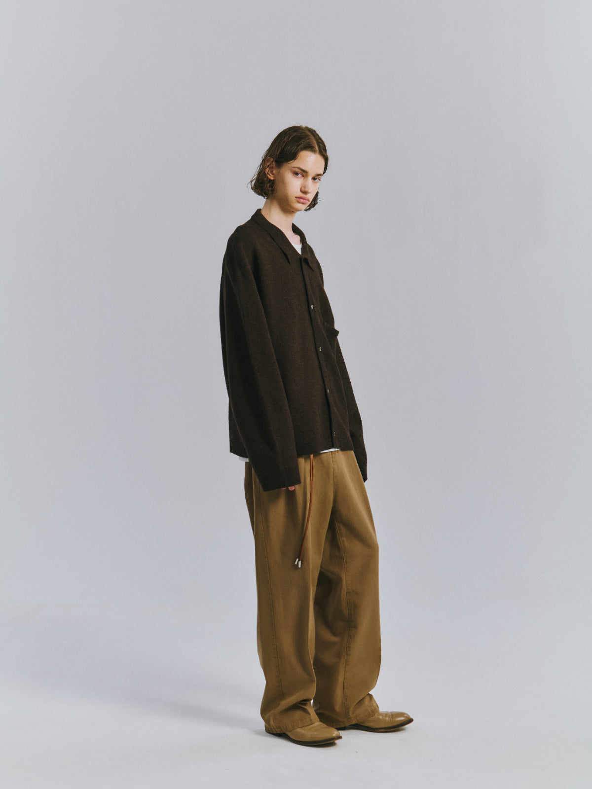 W/C AGING SLACKS(BEIGE)