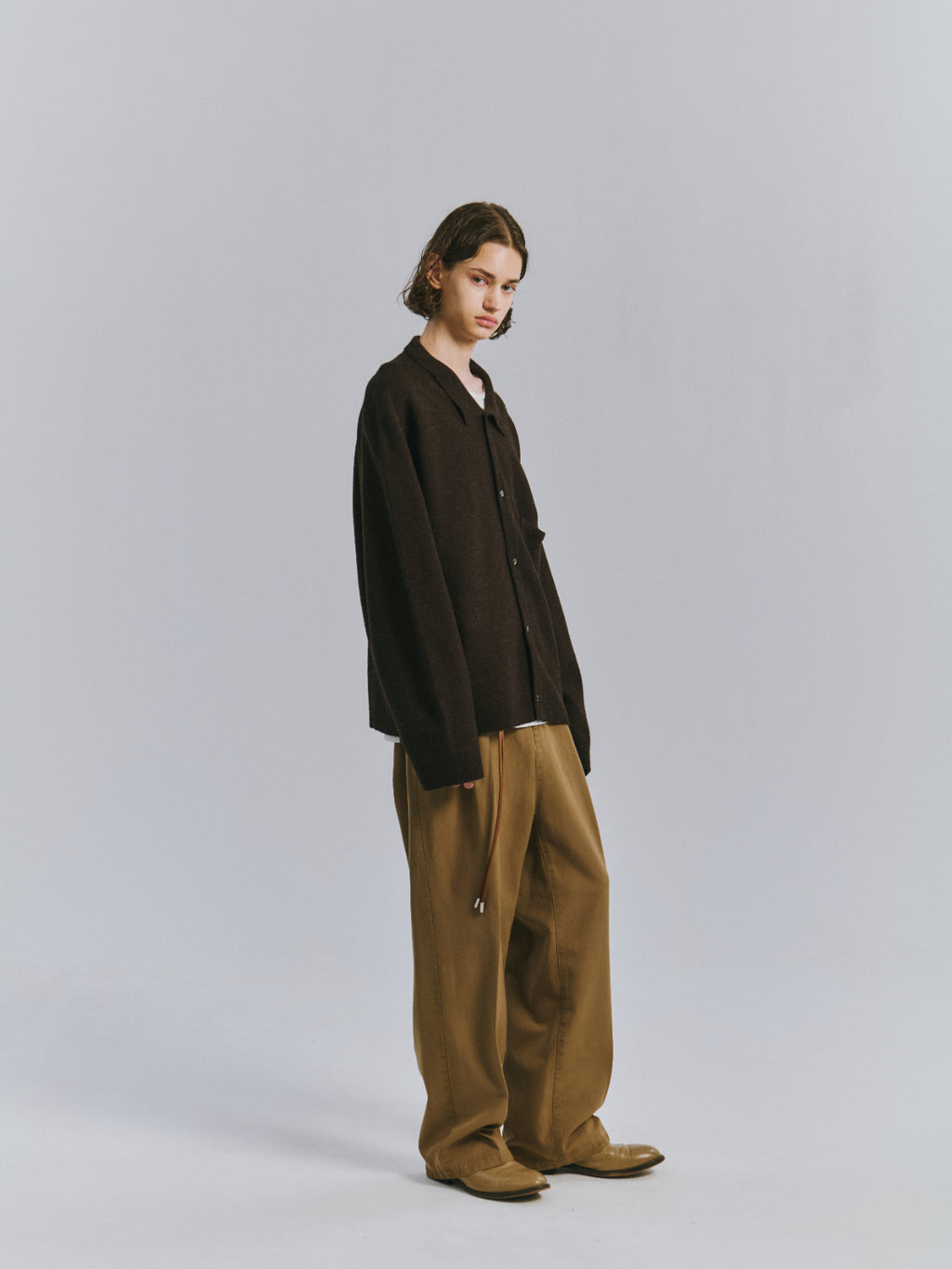 W/C AGING SLACKS(BEIGE)