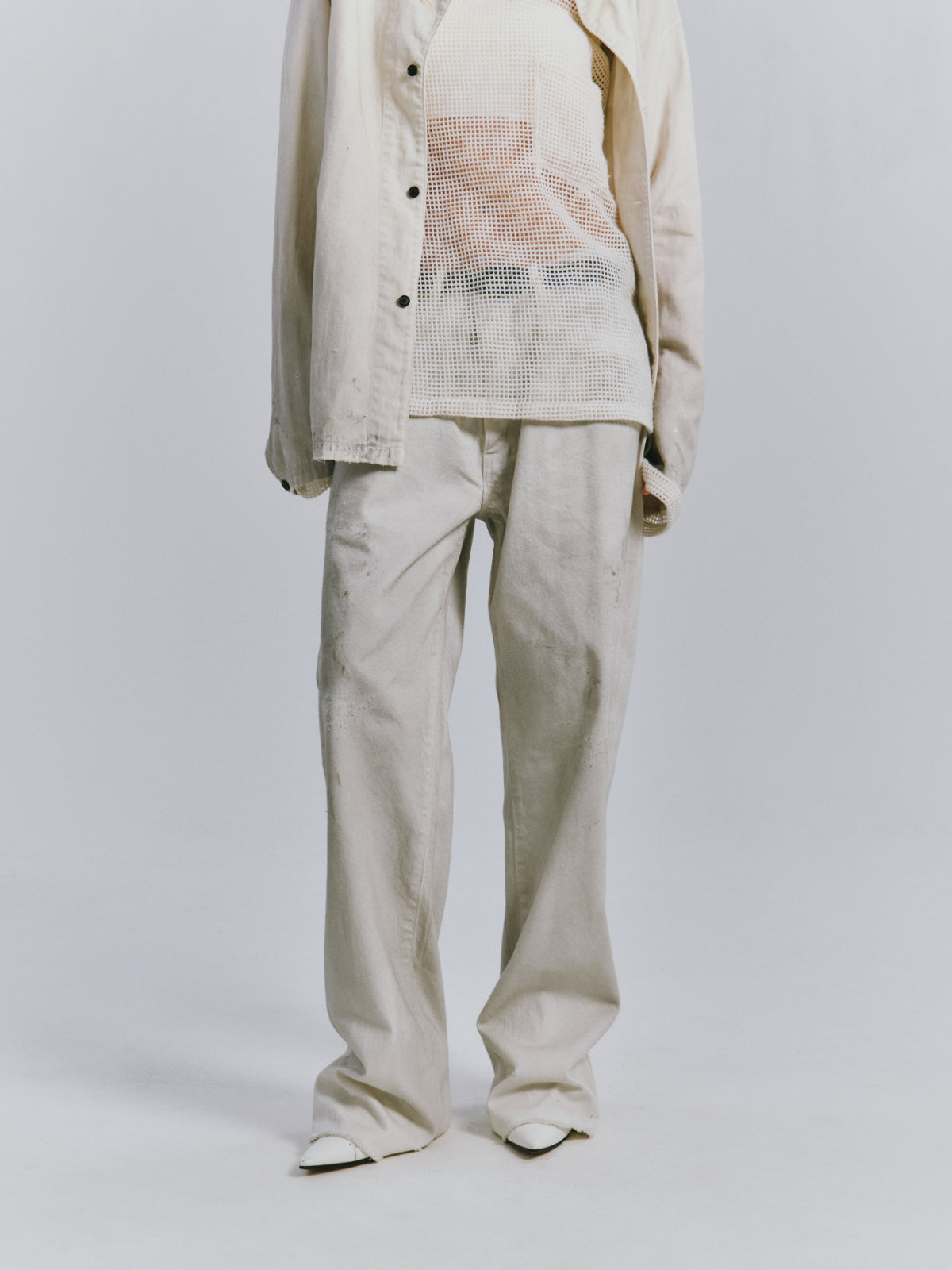 WOOL RUSSELL LS(IVORY)