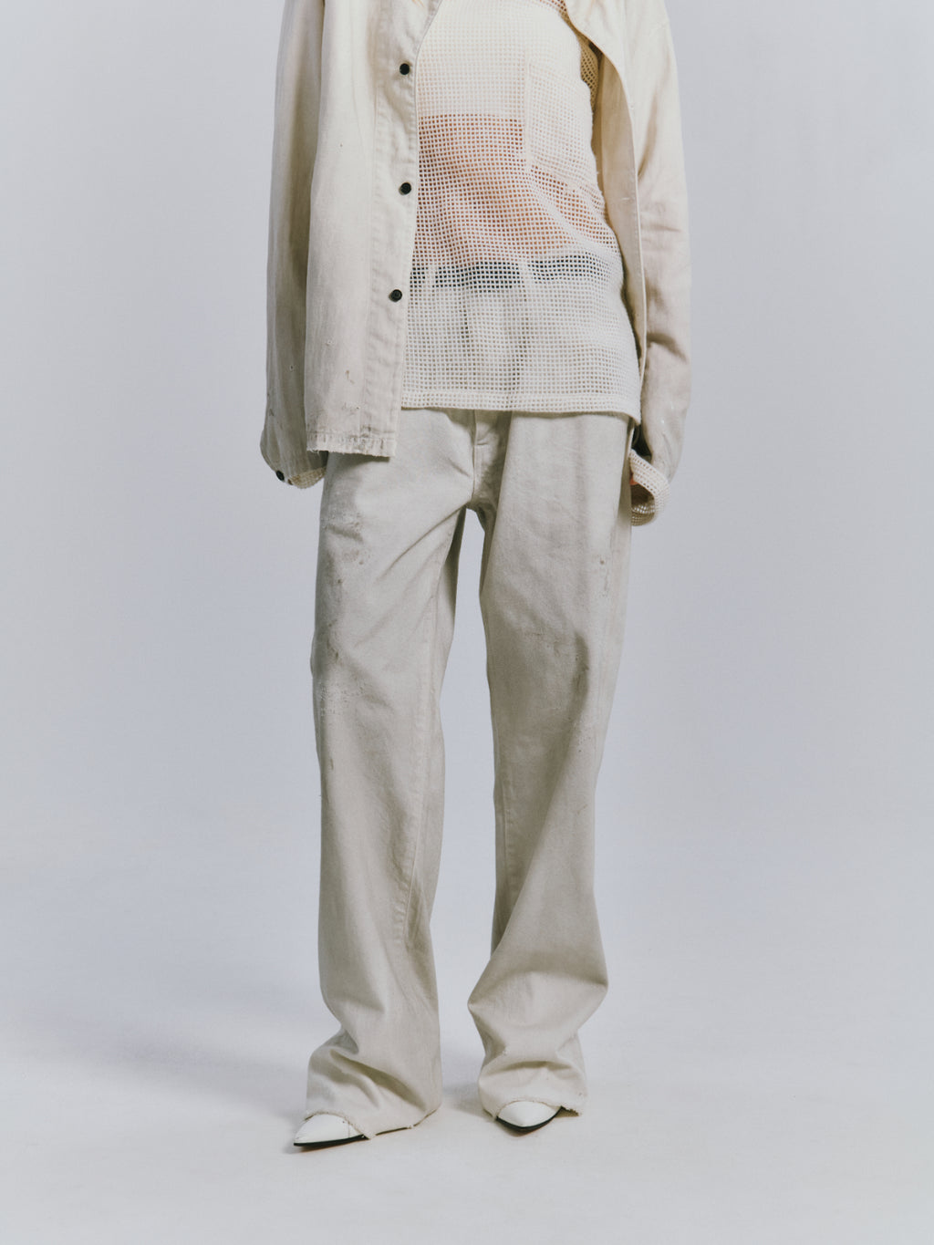 WOOL RUSSELL LS(IVORY)