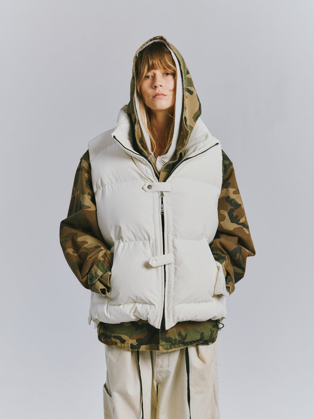 DOWN VEST(BLACK)