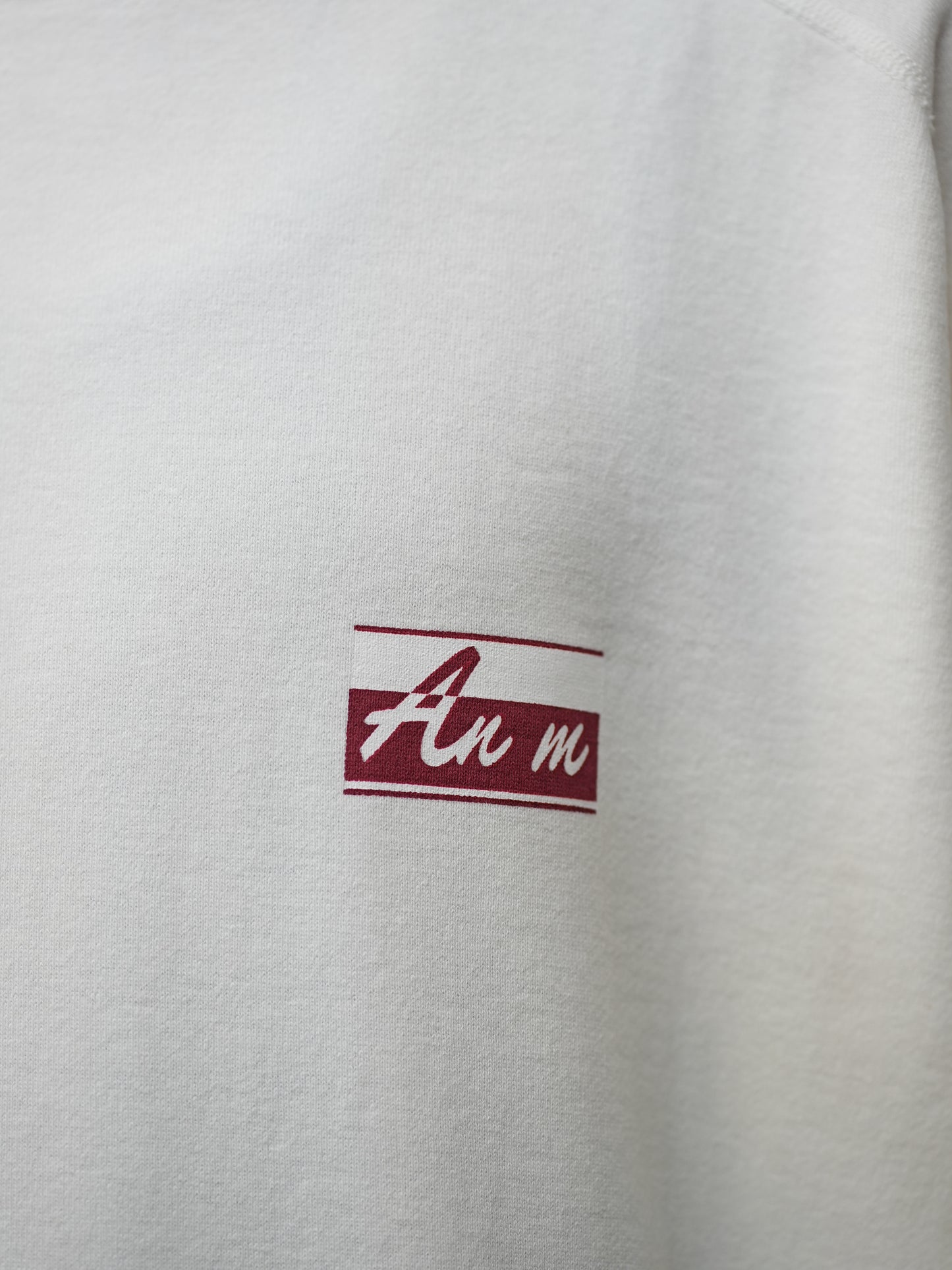 LIGHT LOOP SWEAT SHIRT(WHITE)