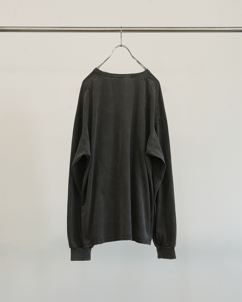 LOGO LS T-SHIRT(BLACK) – ANCELLM LOGO LS T-SHIRT(BLACK) – ANCELLM