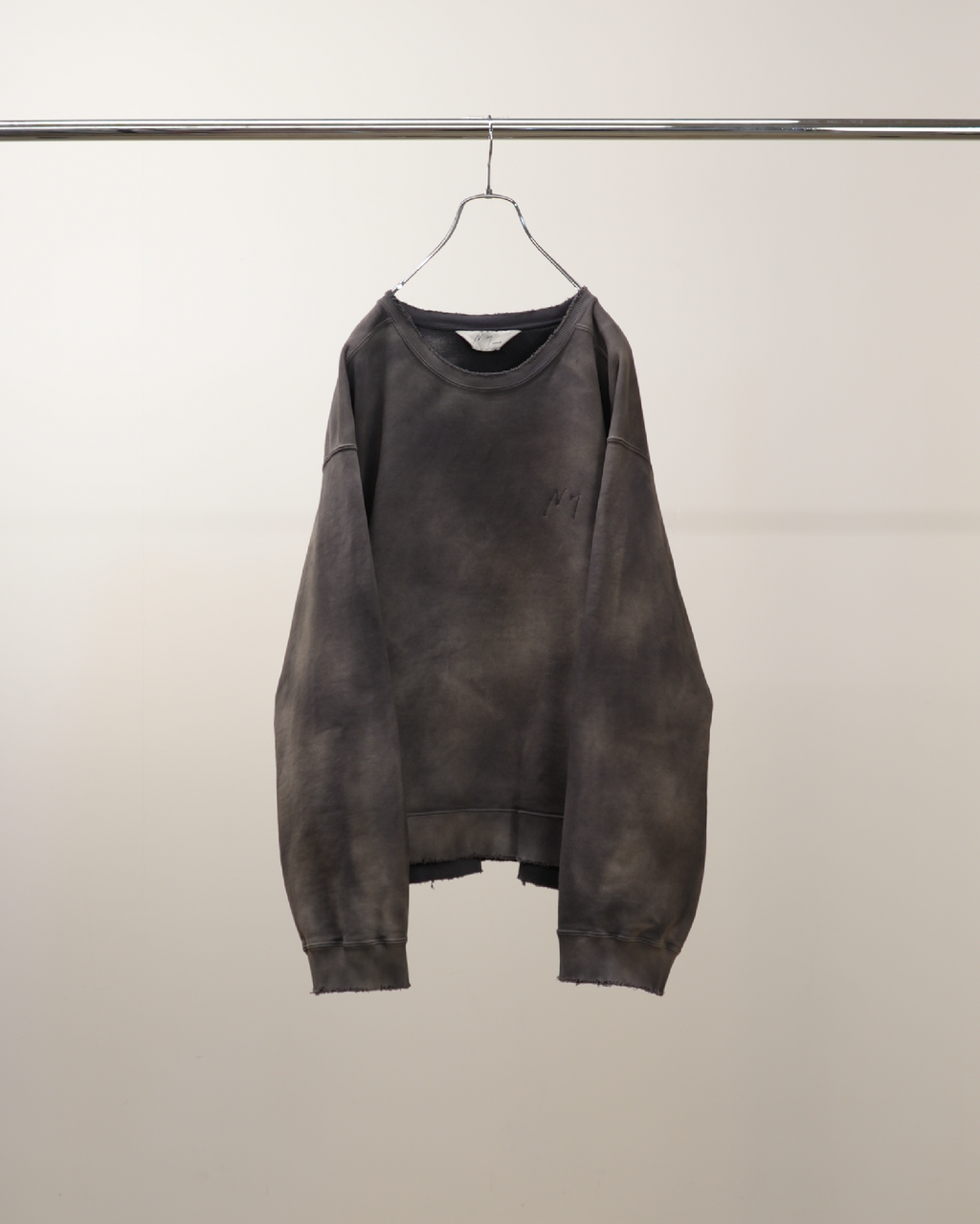 UNEVENNESS SWEAT SHIRT(D.PLUM)