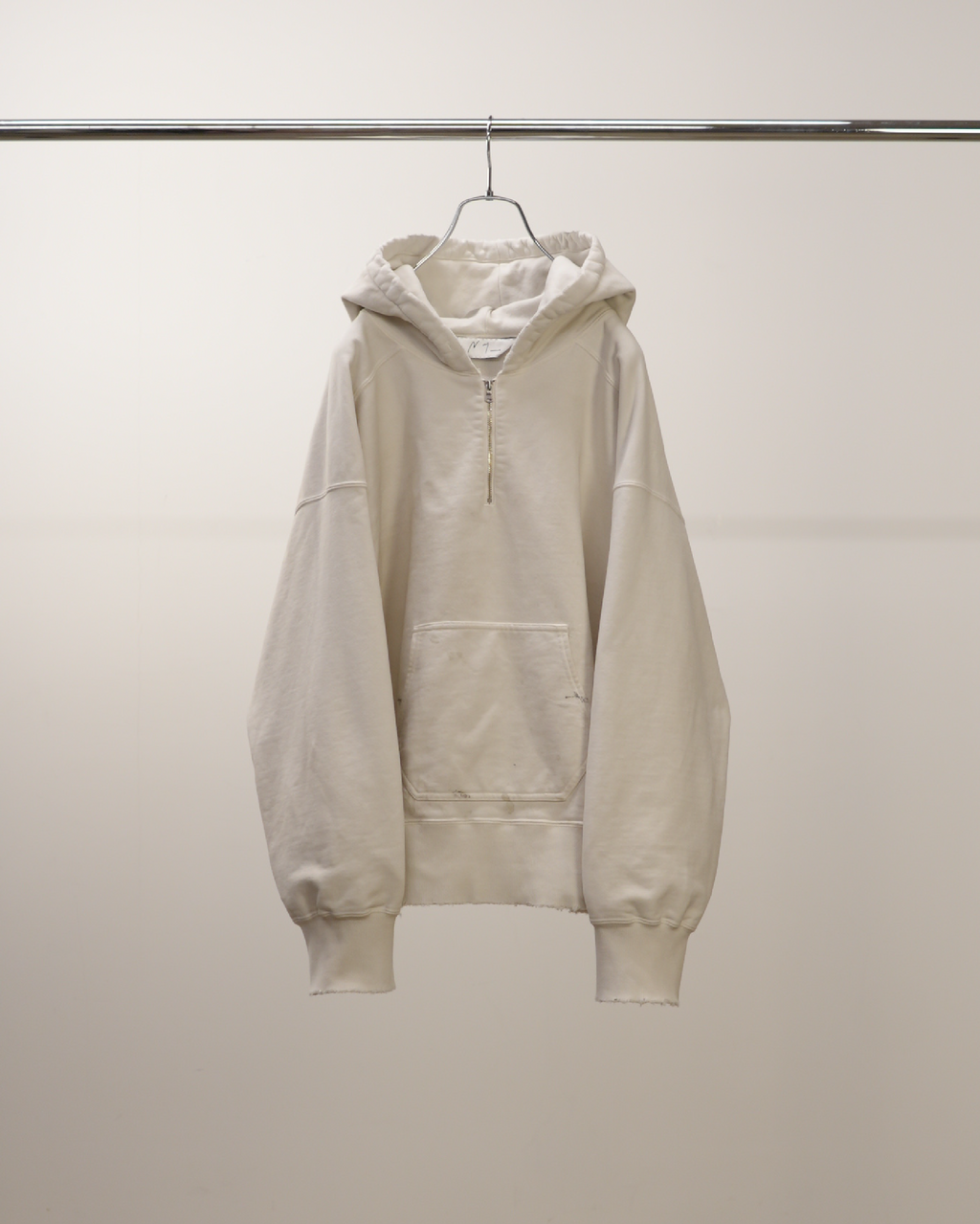 HALF ZIP HOODIE(GRAY) – ANCELLM HALF ZIP HOODIE(GRAY) – ANCELLM