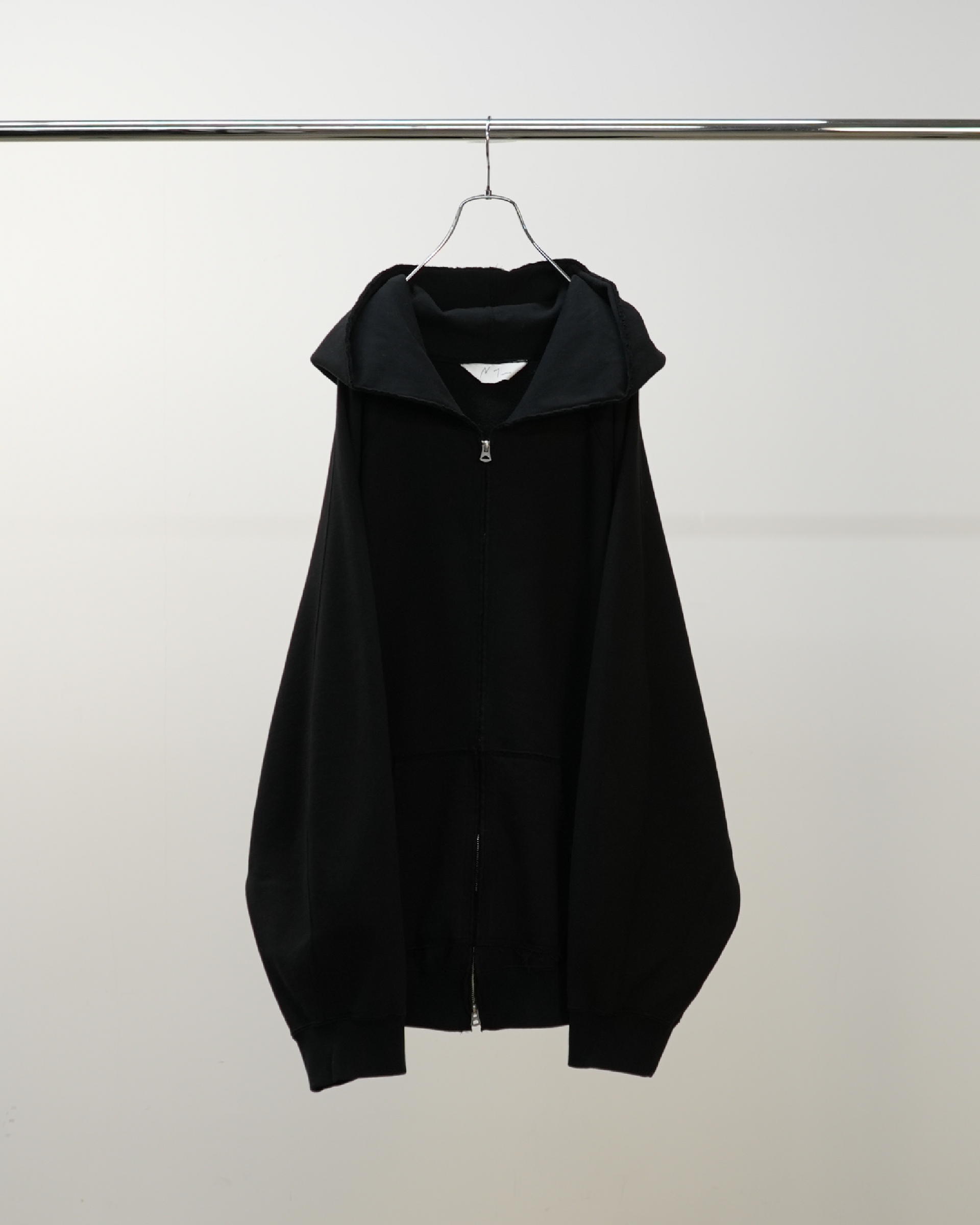 SWEAT HOODIE COAT(BLACK) – ANCELLM