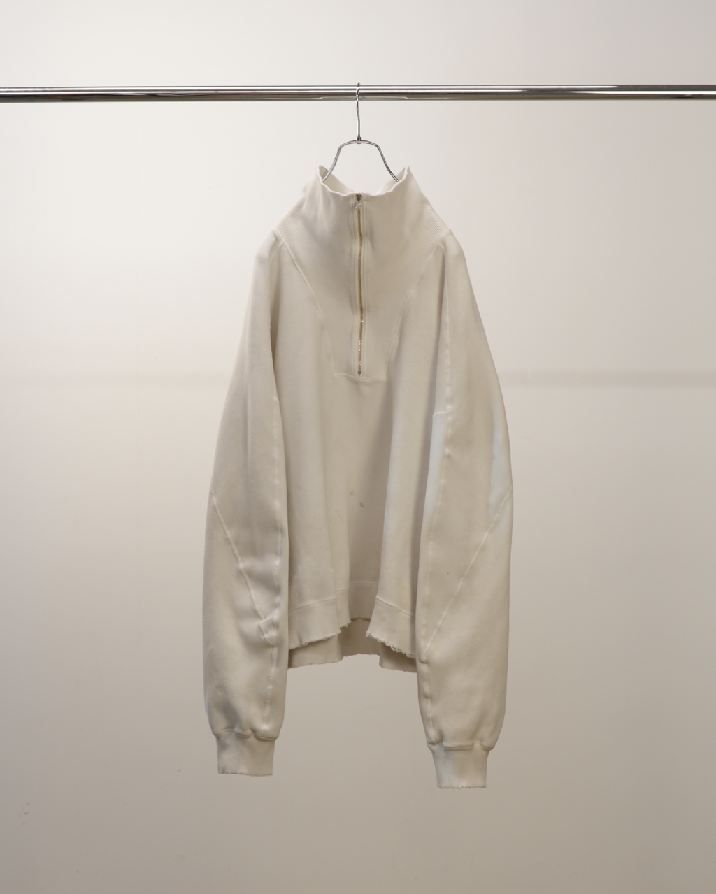 SMOOTH KNIT PULLOVER SHIRT(GRAY)