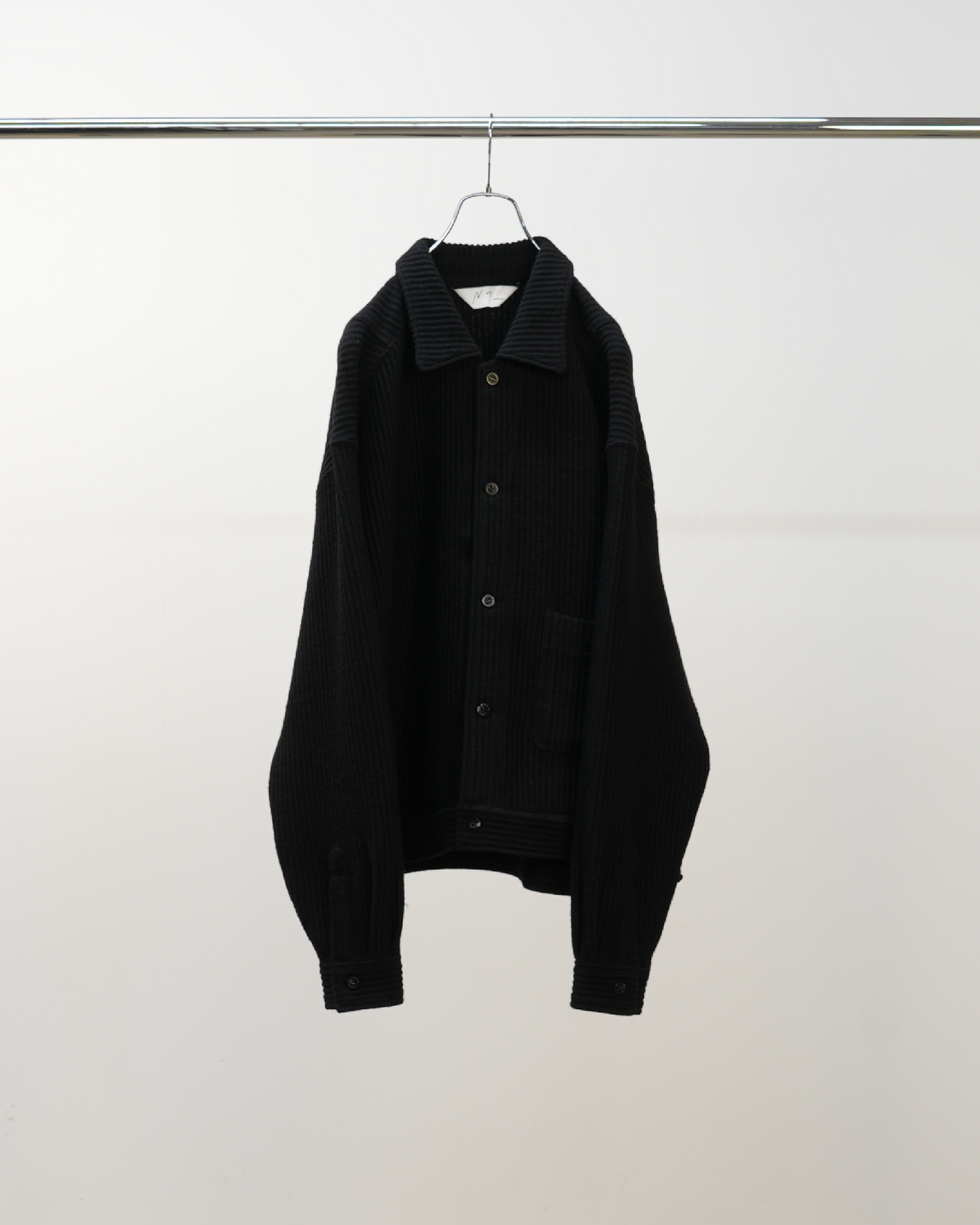 WOOL CORDUROY WORK SHIRT JACKET(BLACK) – ANCELLM WOOL CORDUROY WORK SHIRT JACKET(BLACK) – ANCELLM
