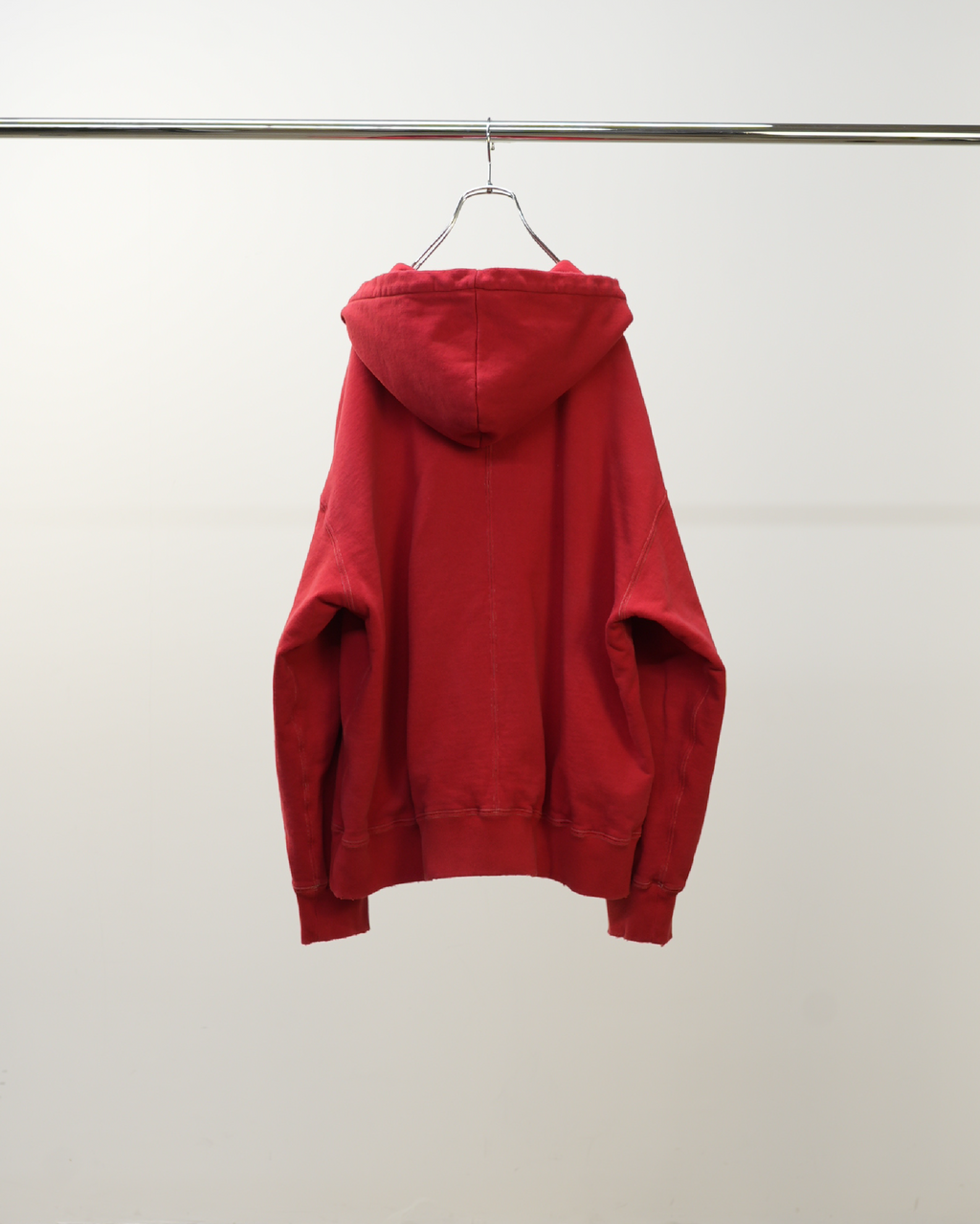 ZIP UP HOODIE(RED)