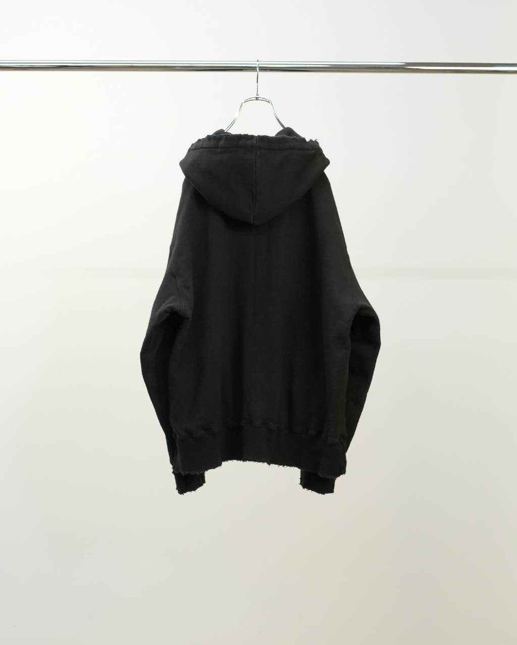 ZIP UP HOODIE(BLACK)