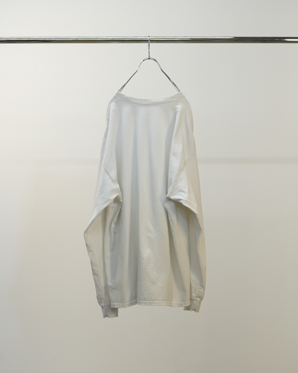 BRIDGE L/S T-SHIRT(WHITE)