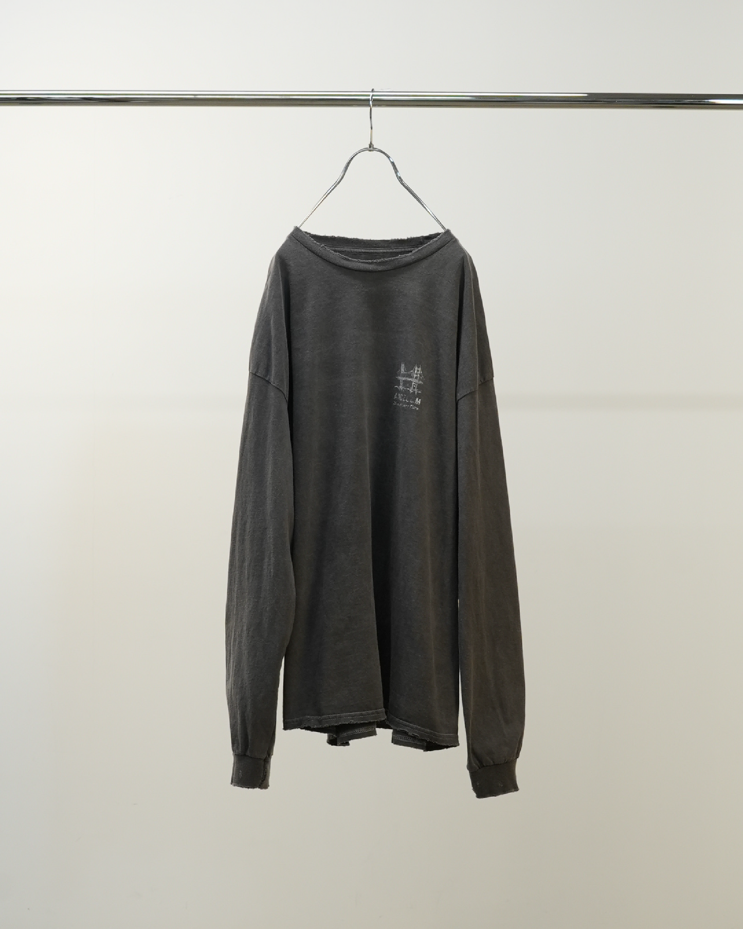 BRIDGE L/S T-SHIRT(BLACK)
