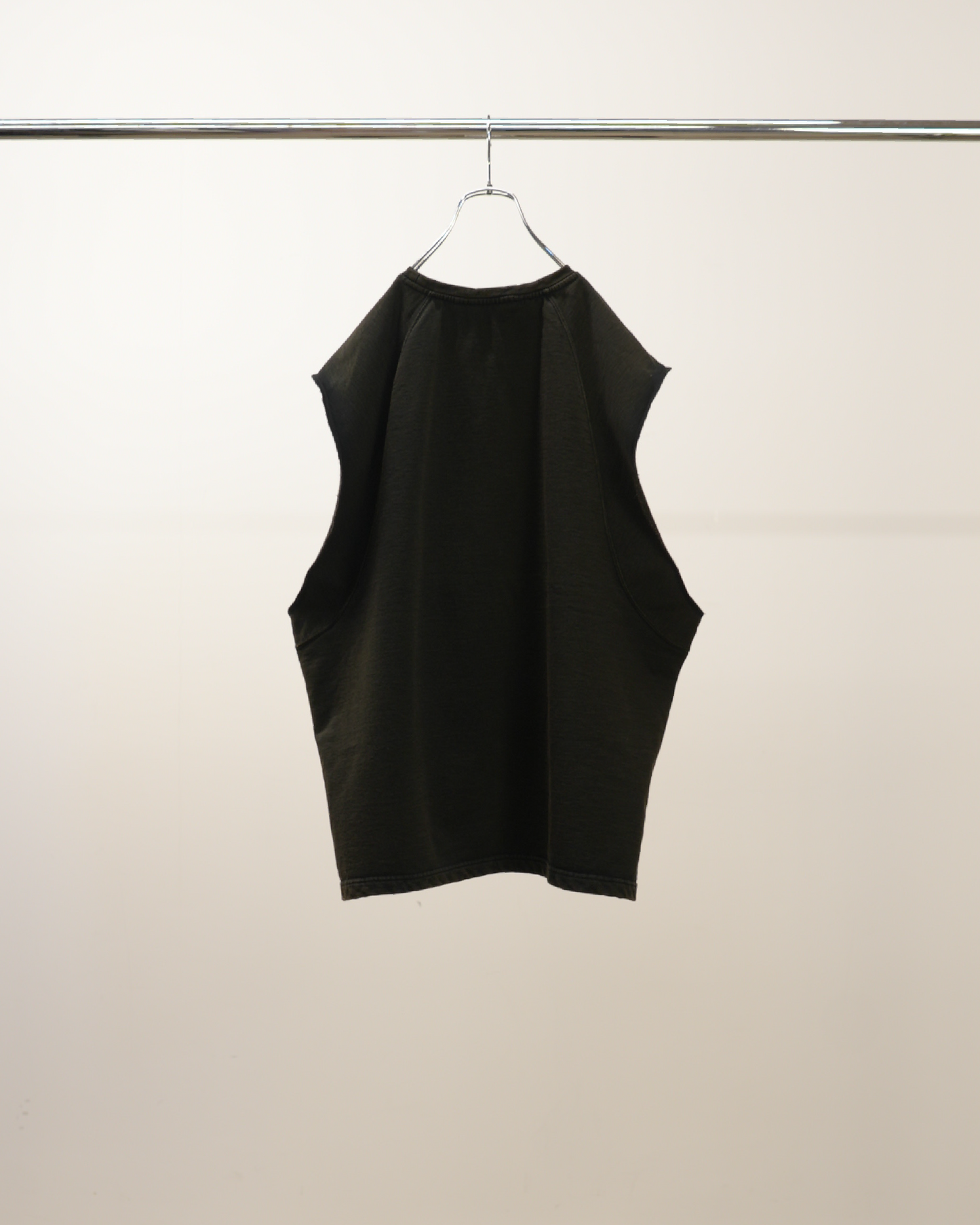 FADED SLEEVELESS T-SHIRT(BLACK) – ANCELLM FADED SLEEVELESS T-SHIRT(BLACK) – ANCELLM