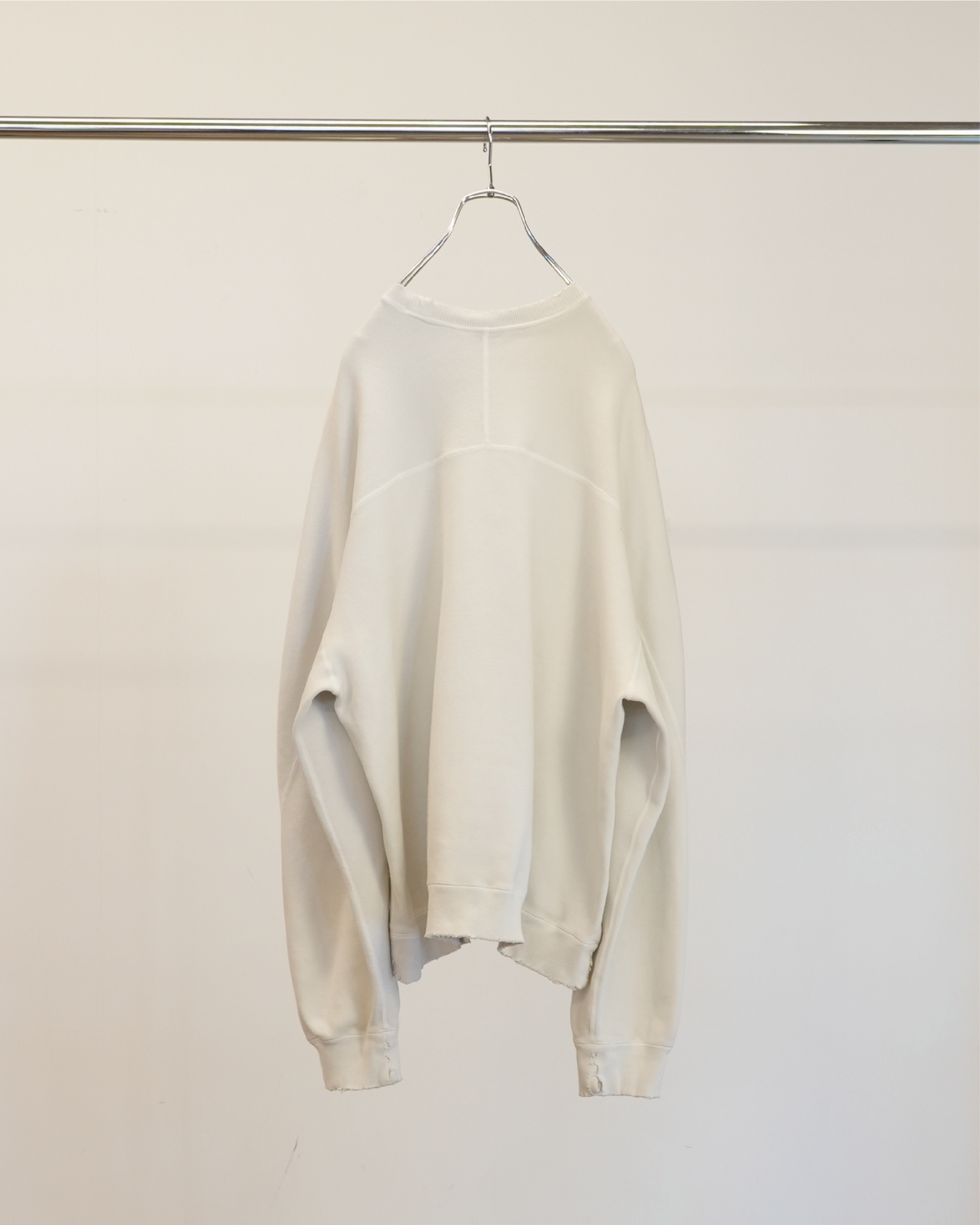 SMOOTH SWEAT SHIRT(OFF)