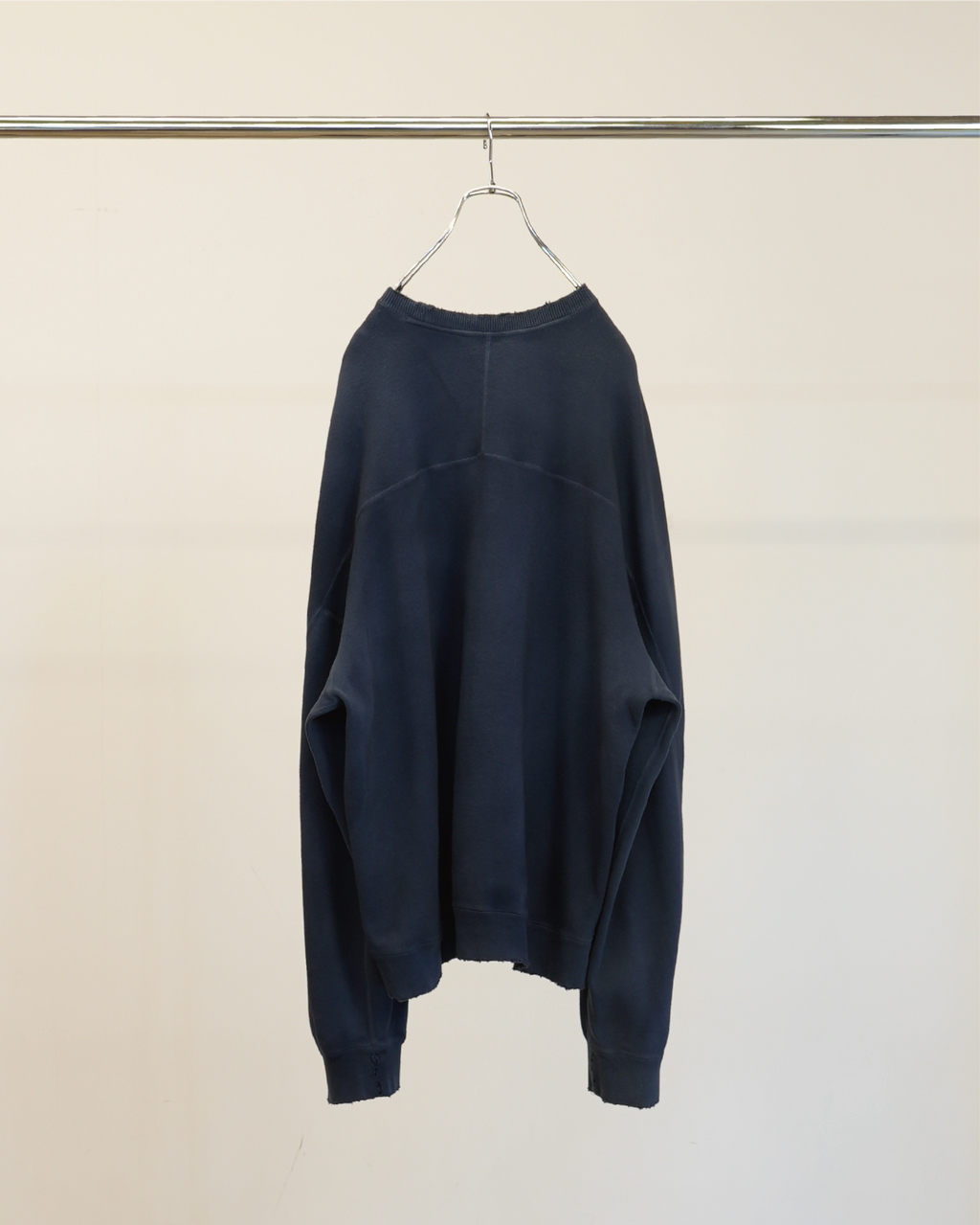 SMOOTH SWEAT SHIRT(D.NAVY)