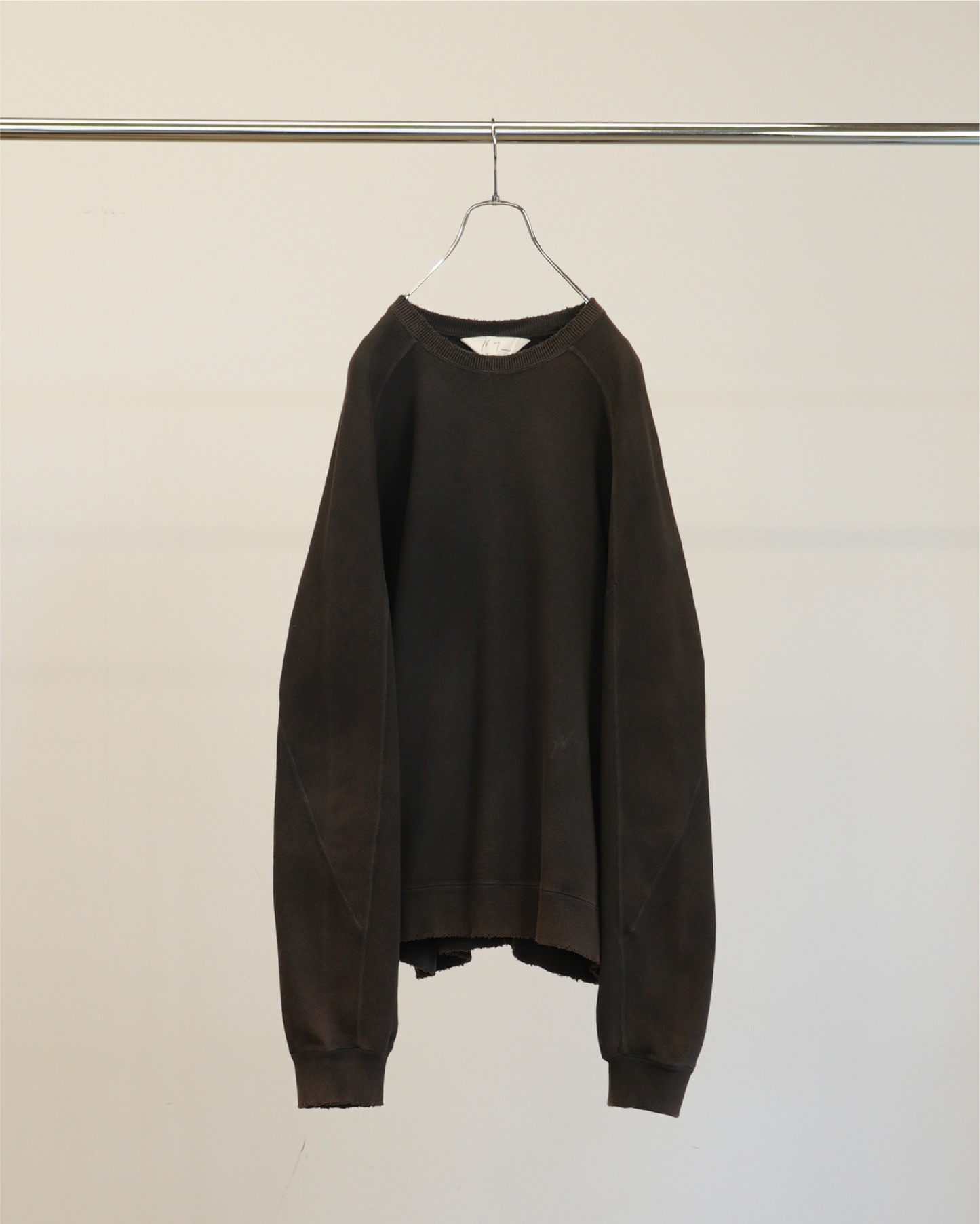 SMOOTH SWEAT SHIRT(BLACK)