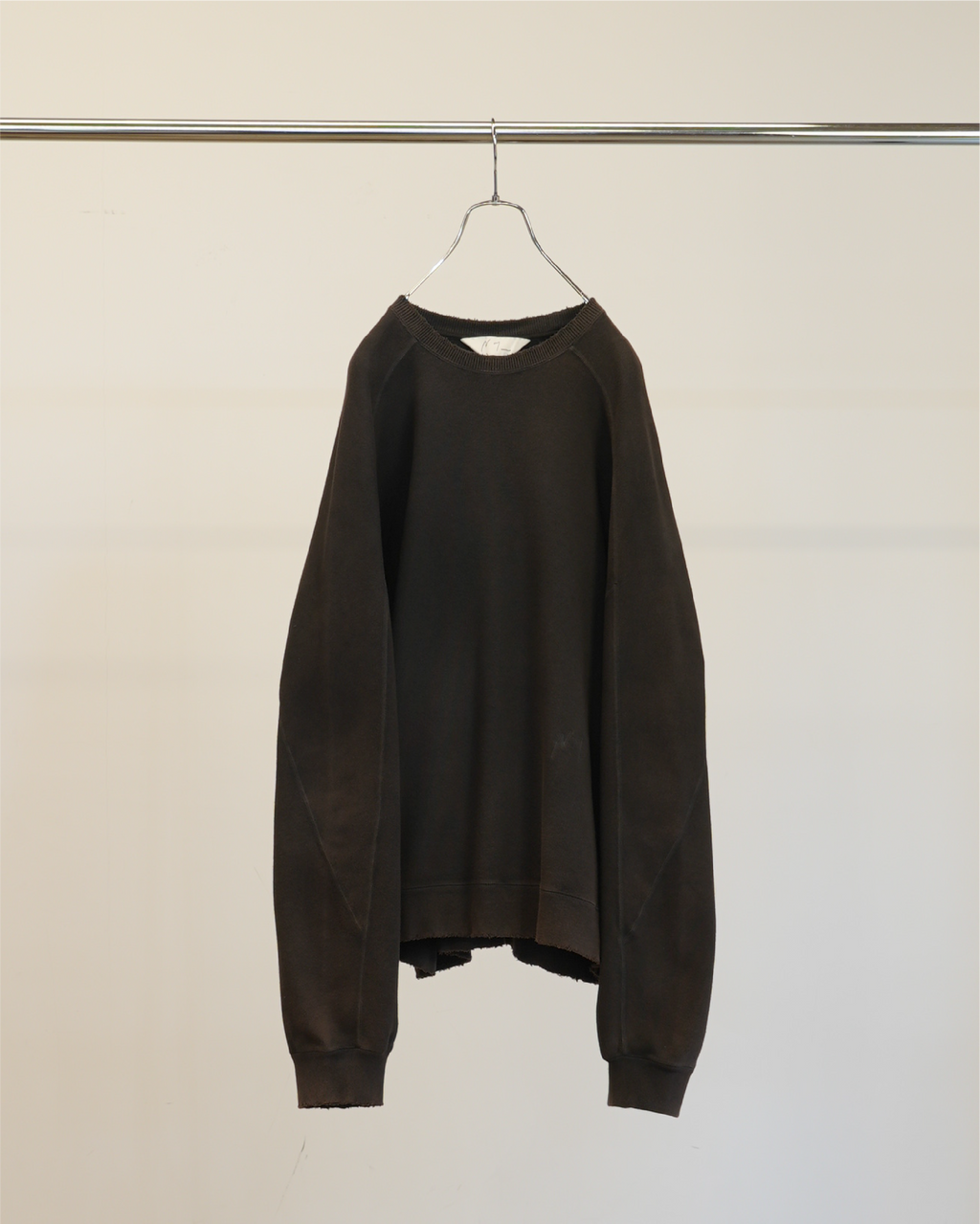 SMOOTH SWEAT SHIRT(BLACK)
