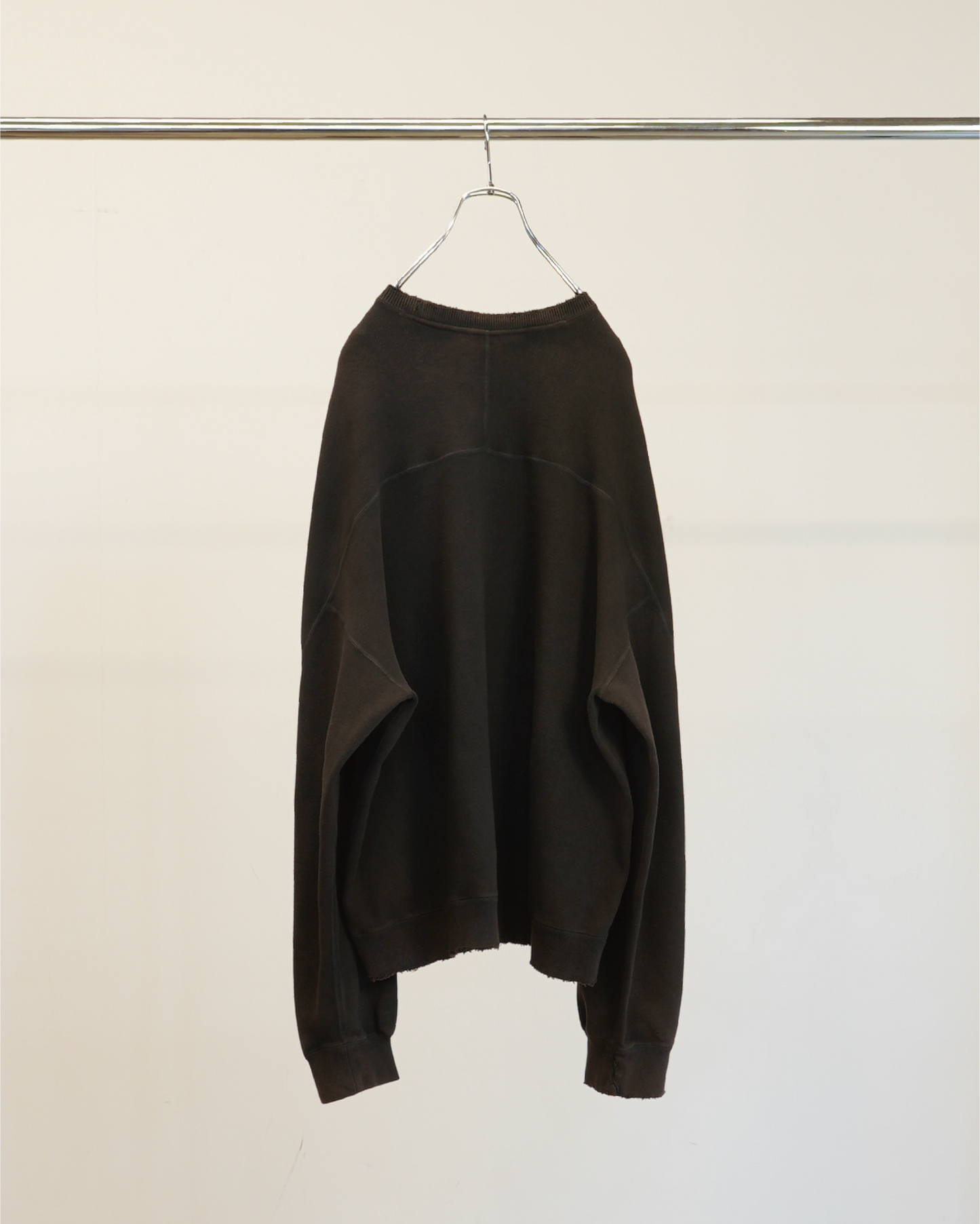 SMOOTH SWEAT SHIRT(BLACK)