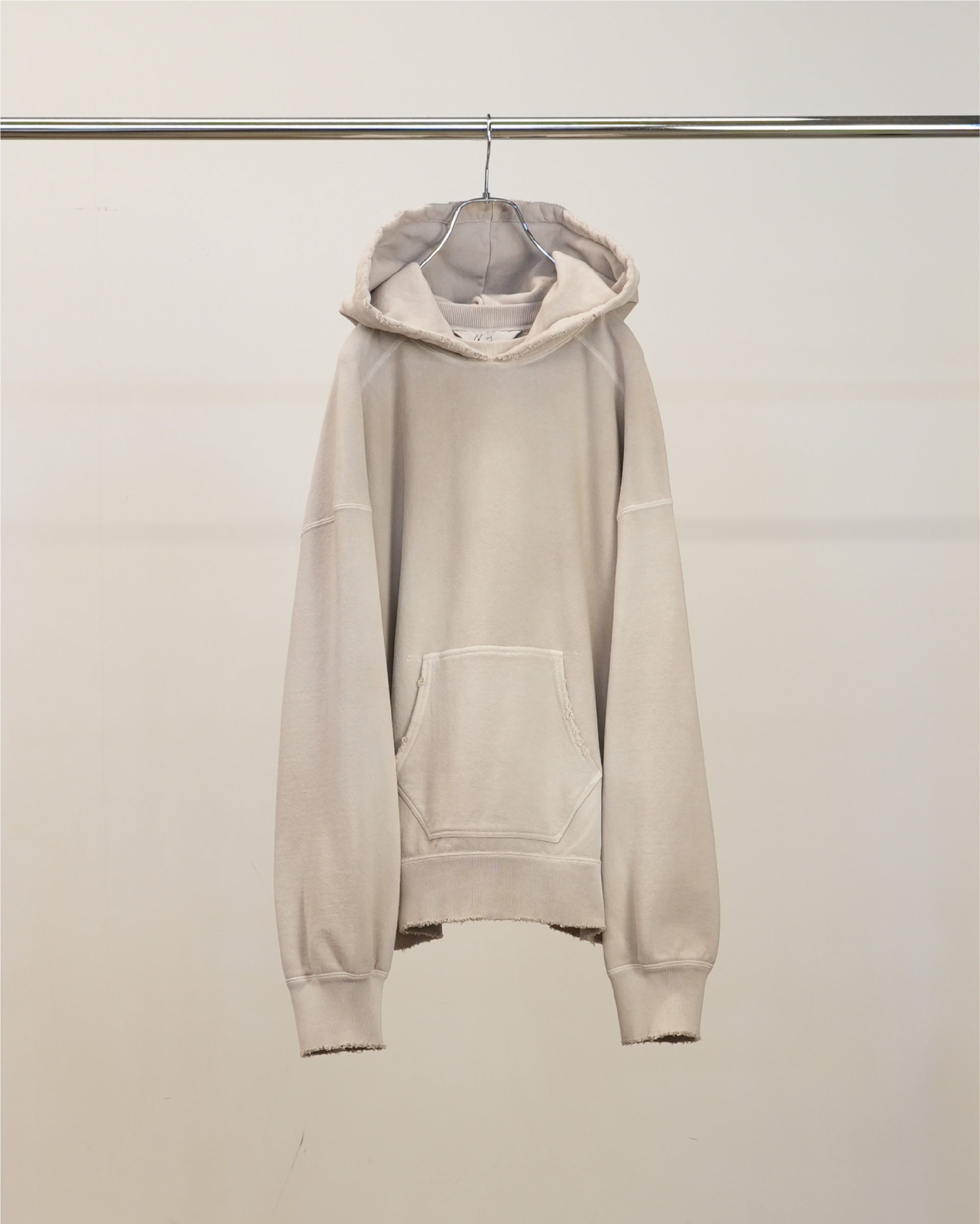 ANCELLM SWITCHING HOODIE ピンクベージュ　2 SWITCHING HOODIE(PINKBEIGE) – ANCELLM
