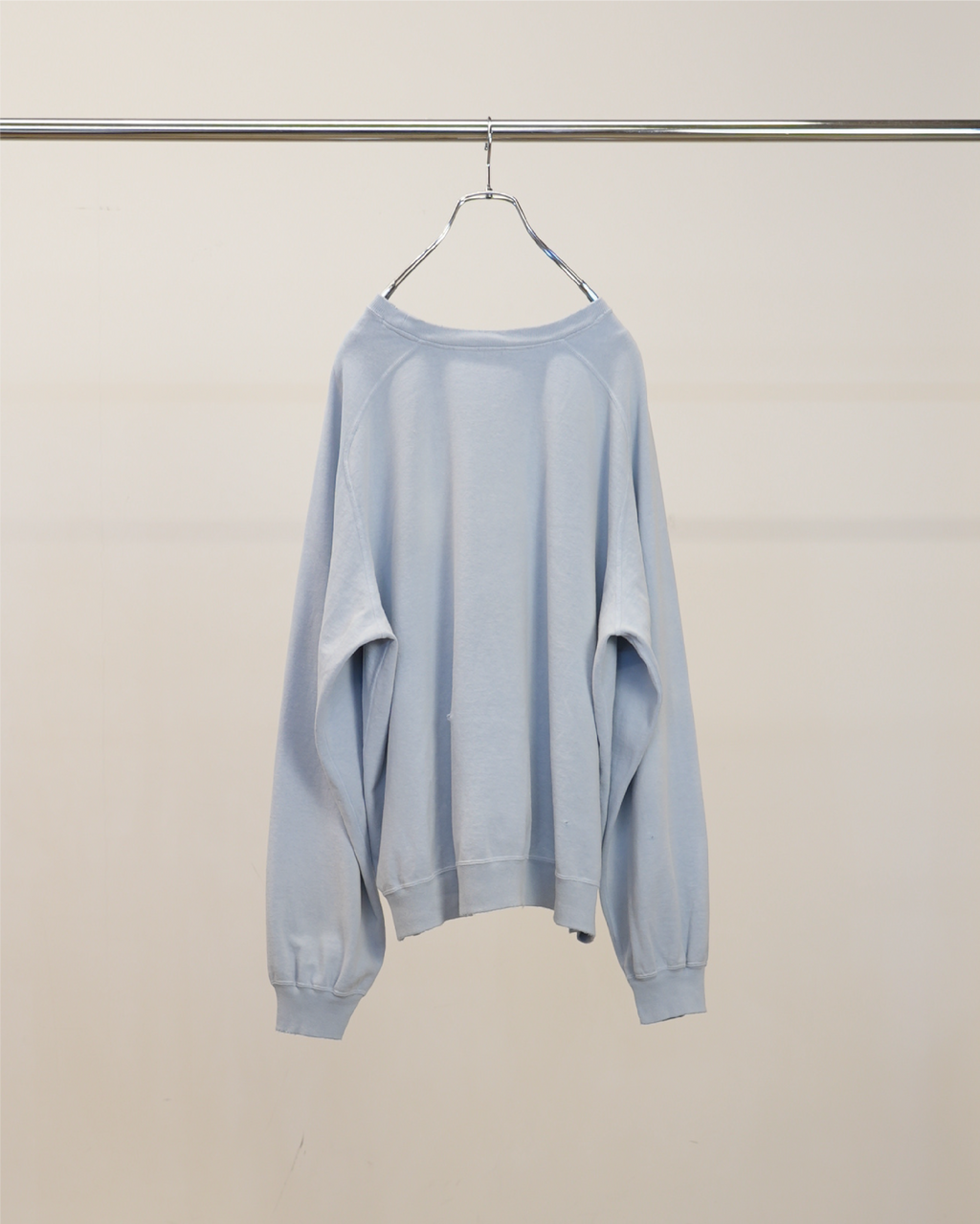 LIGHT LOOP SWEAT SHIRT(SAX)